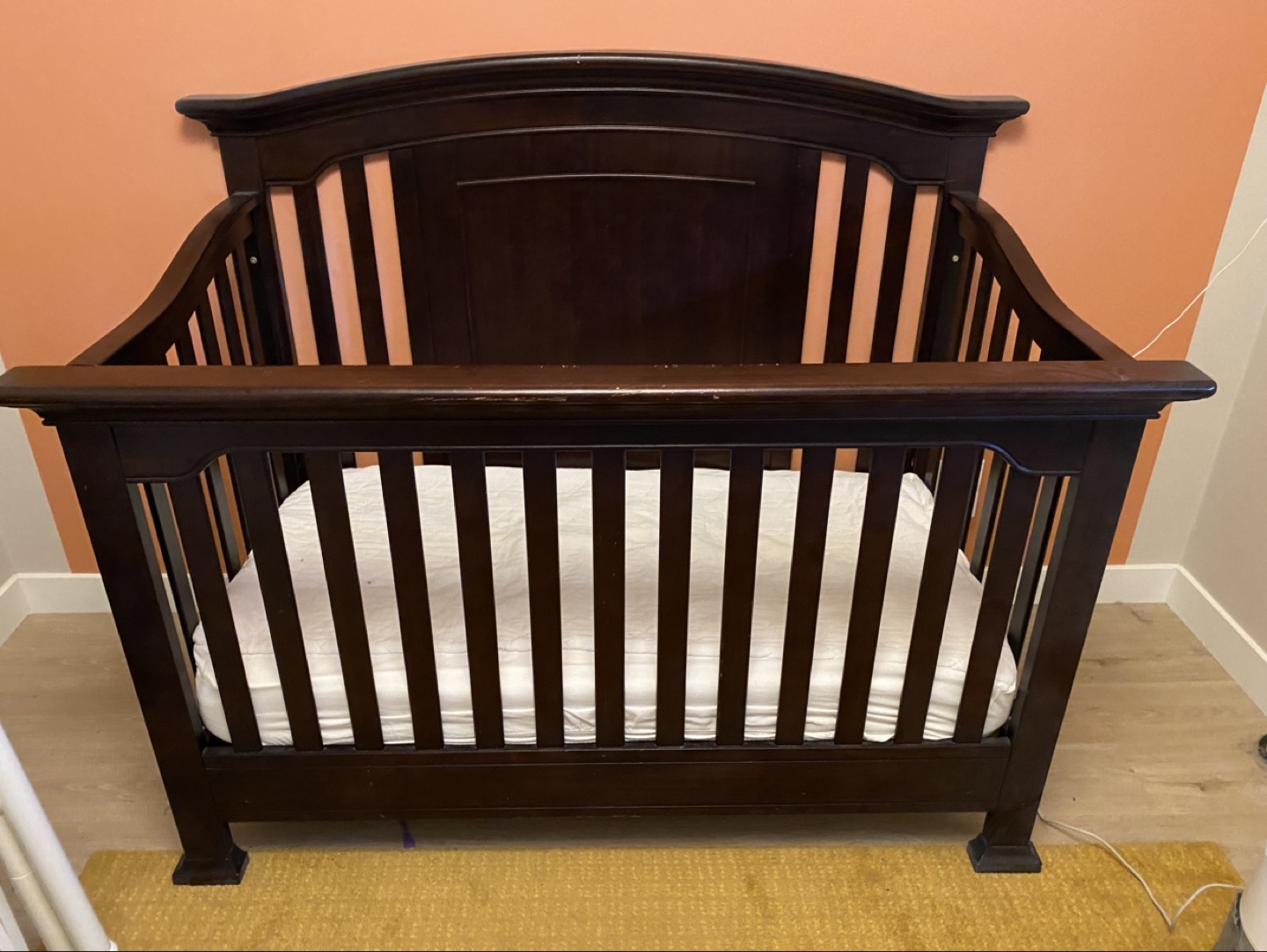 Wooden crib