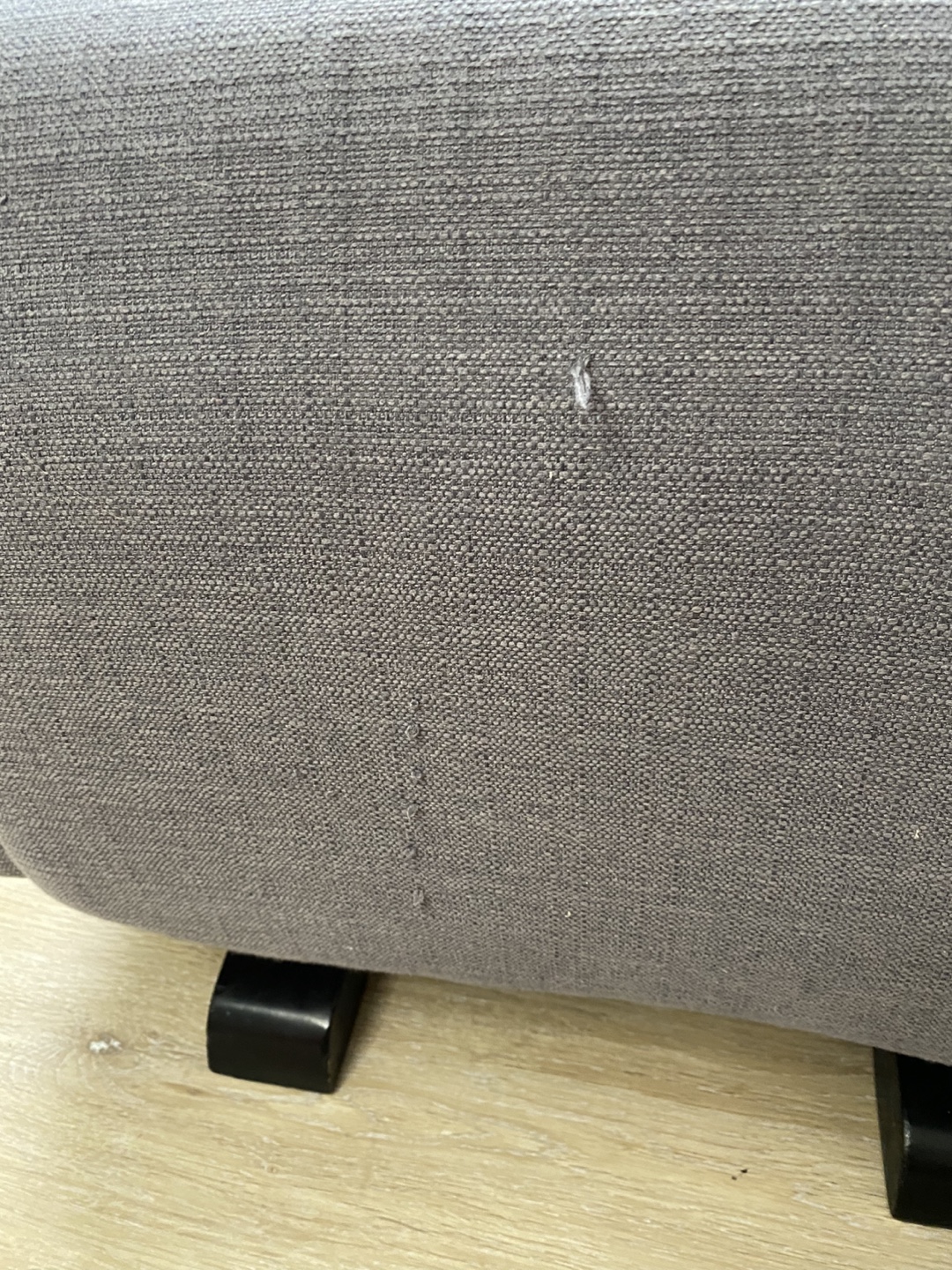 Grey Fabric Rocking Chair - photo 4