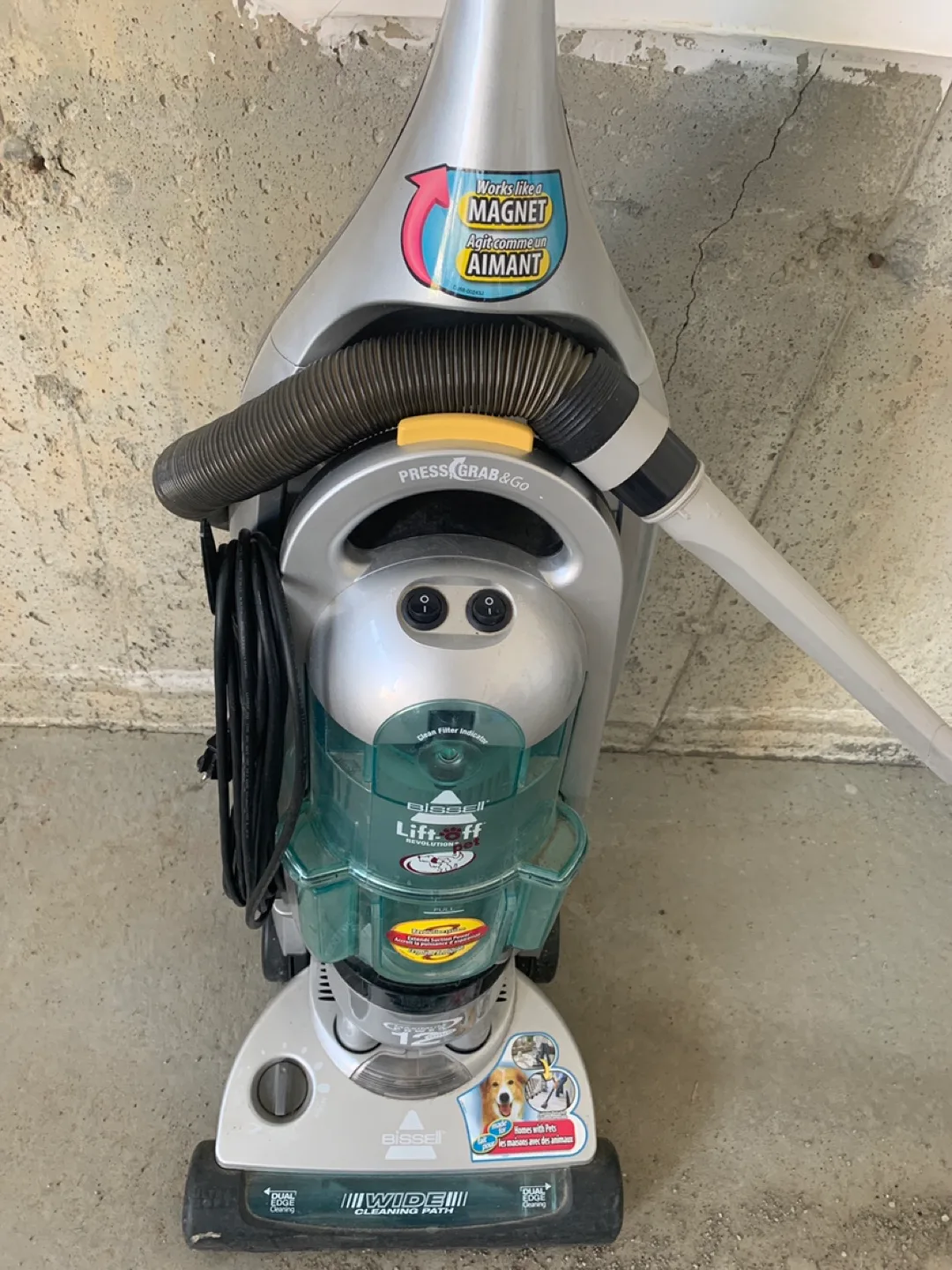 BISSELL Lift-Off Vacuum Cleaner image indicator(2)