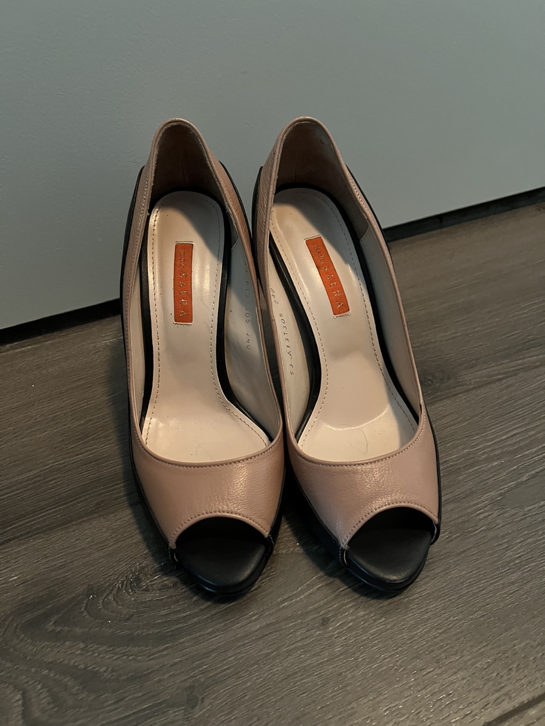 Studio Saera Peep Toe Heels