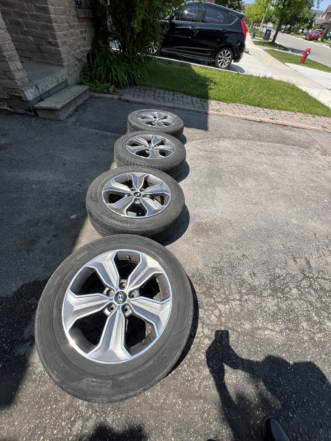 Hyundai Wheels and Tires only rim