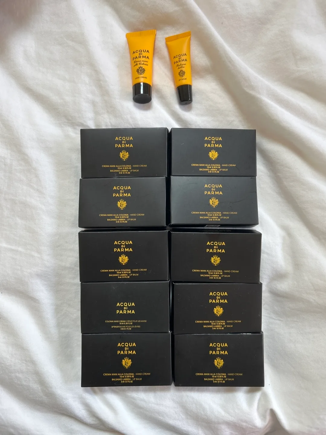 10 sets of Acqua Di Parma Hand Cream and Lip Balm thumbnail