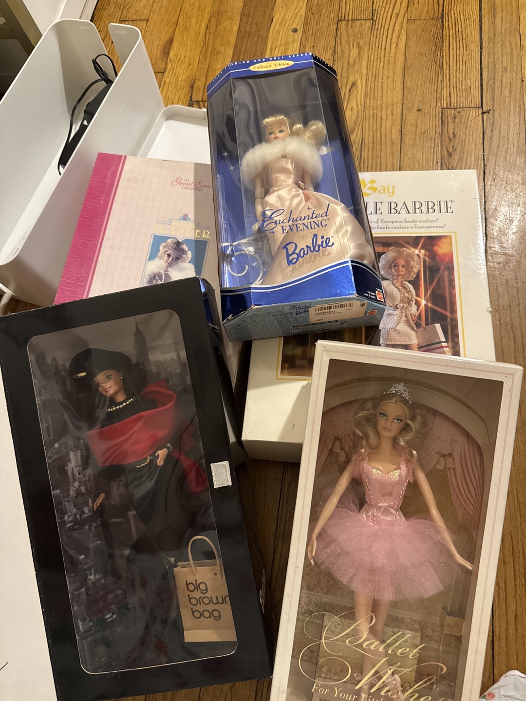 Collection of vintage Barbie Dolls