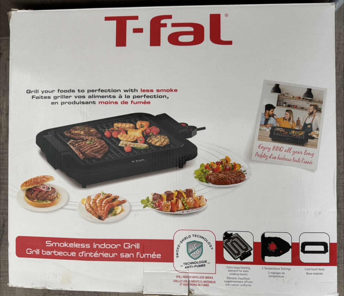 T-fal Smokeless Indoor Grill