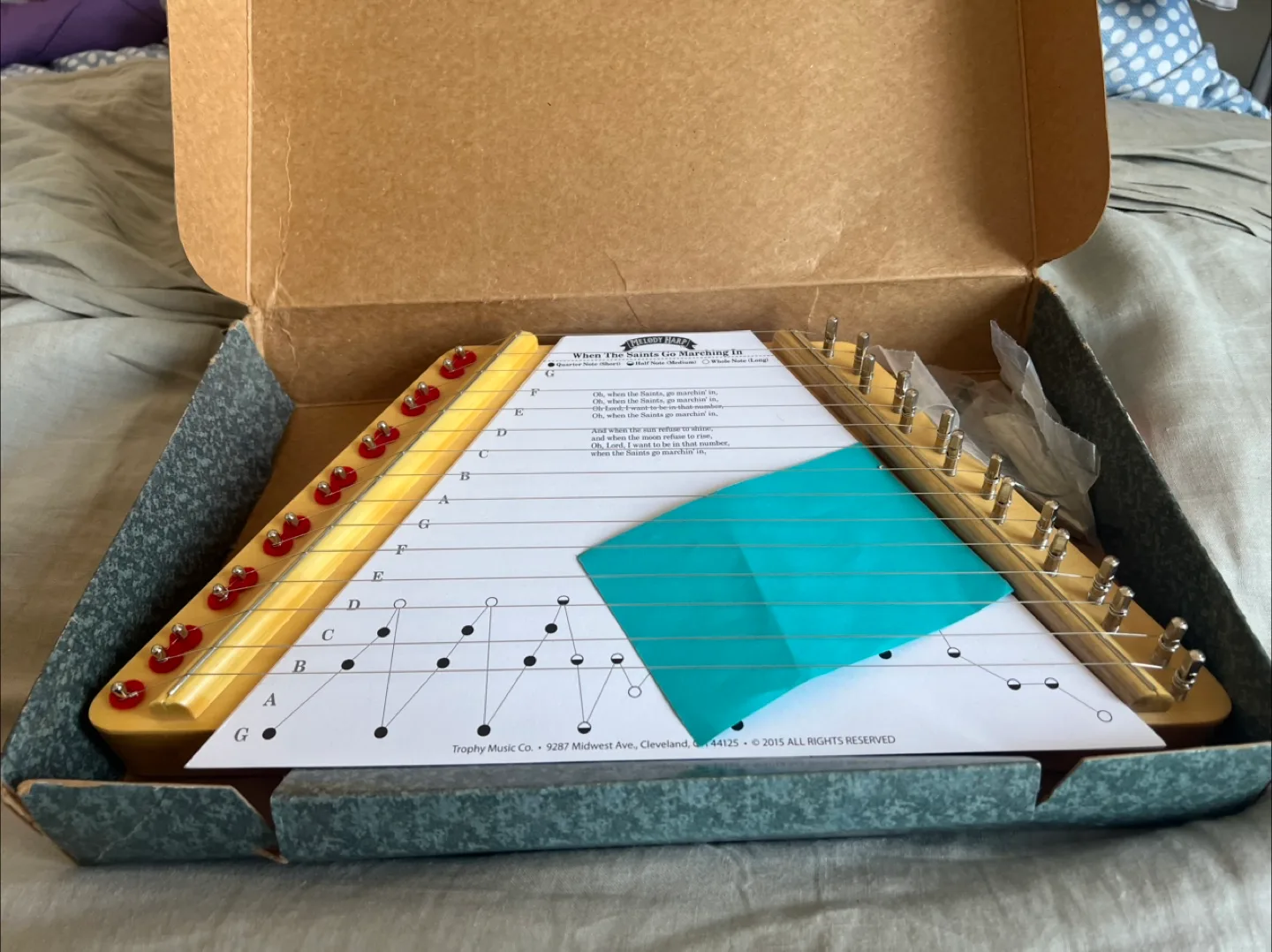 Melody Harp with Song Sheets image indicator(2)