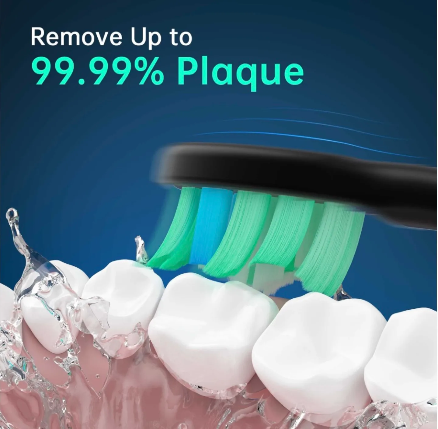 T-iiser Sonic Electric Toothbrush with Multiple Heads image indicator(6)