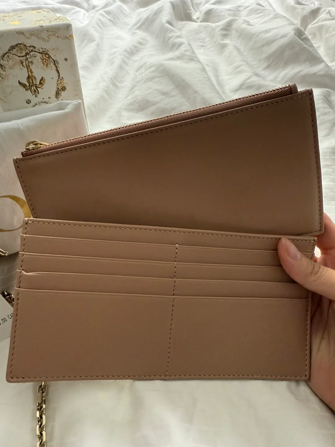 Christian Dior Lady Dior Satin Crystal Pouch image indicator(5)