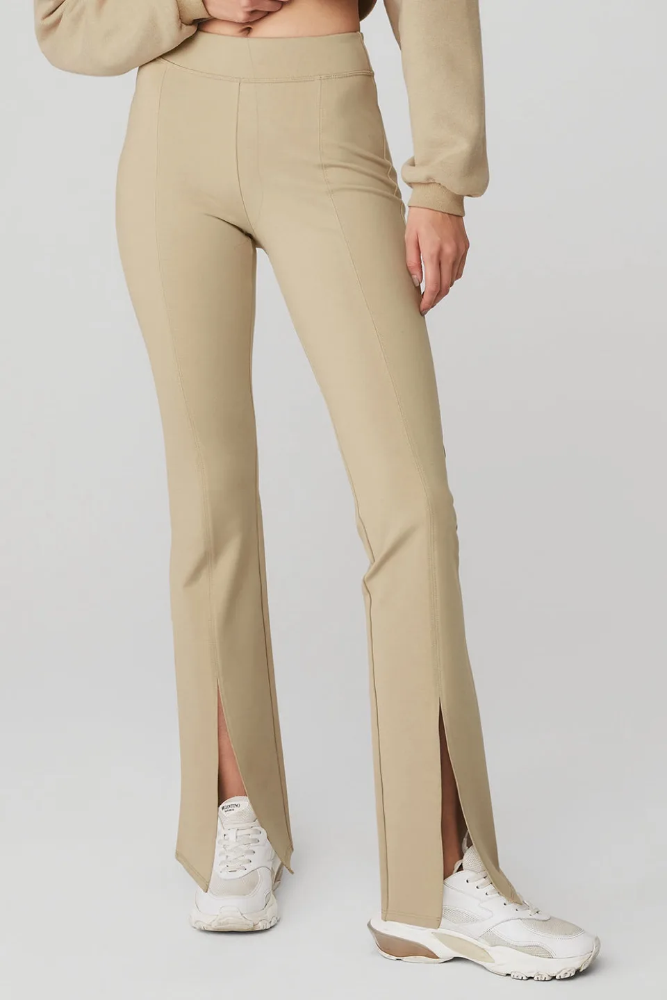 Alo (NWT) Flare Slit Leggings - Size S image indicator(7)