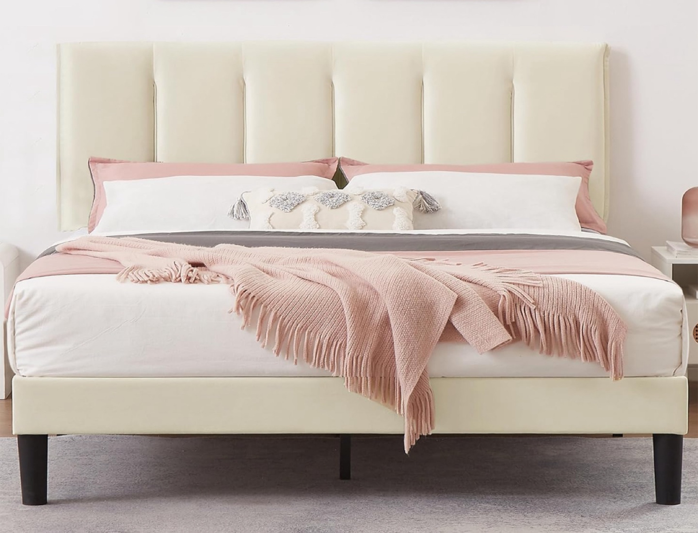 Queen Size Bed Frame With Headboard - photo 3