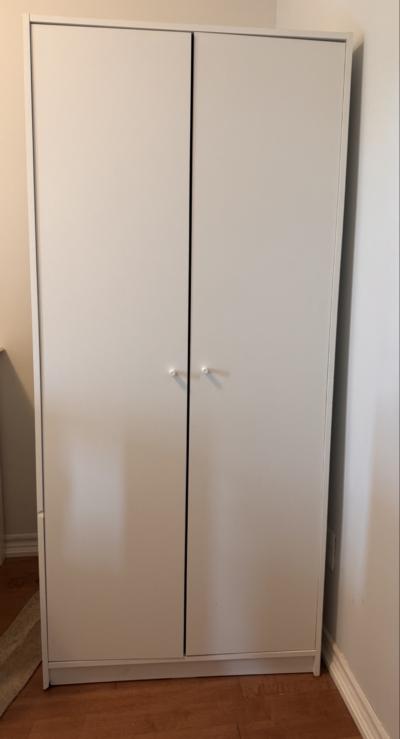 Ikea White Wardrobe Closet - photo 2