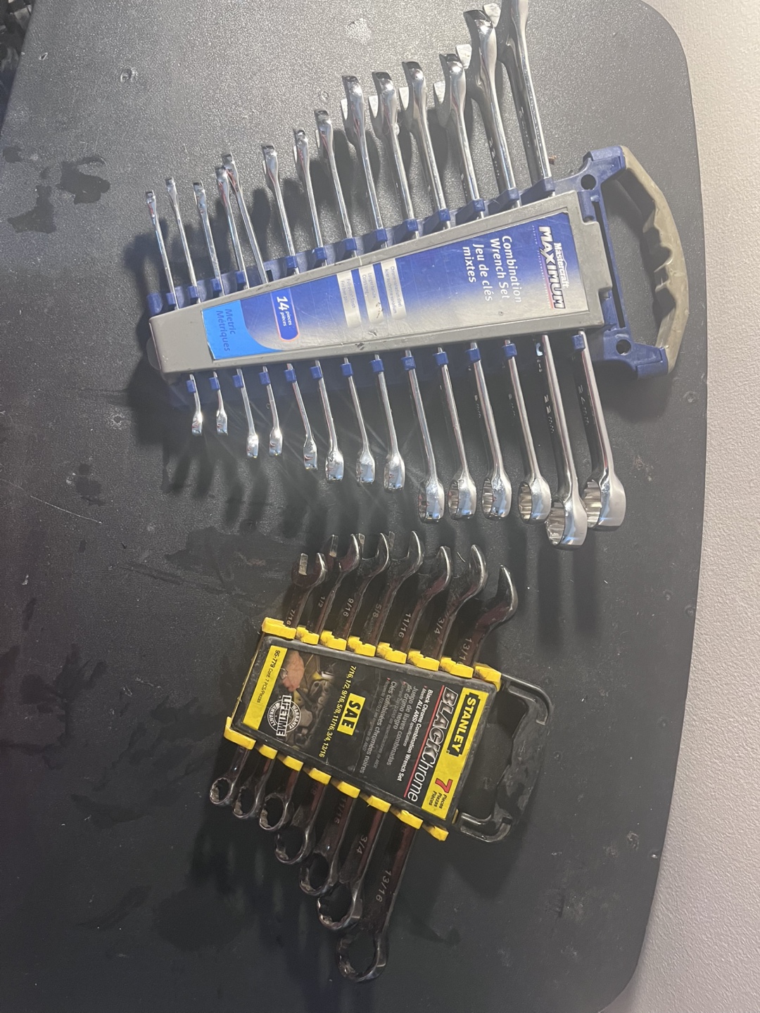 Mastercraft & Stanley Combination Wrench Sets