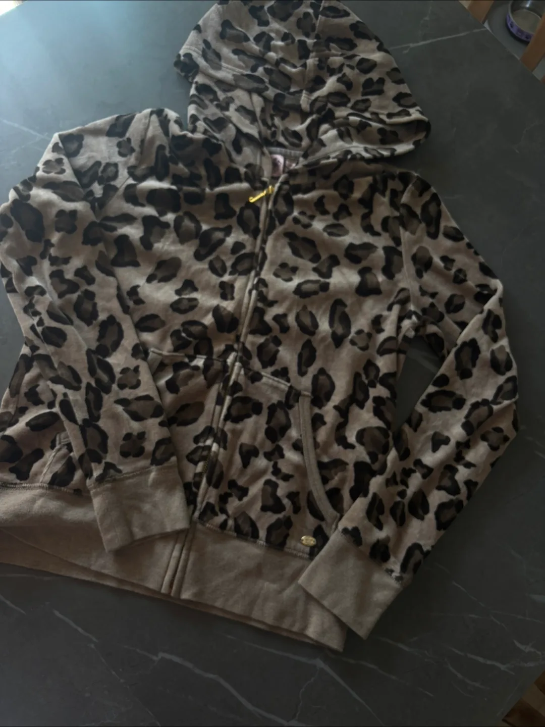 Juicy Couture Leopard Print Hoodie thumbnail