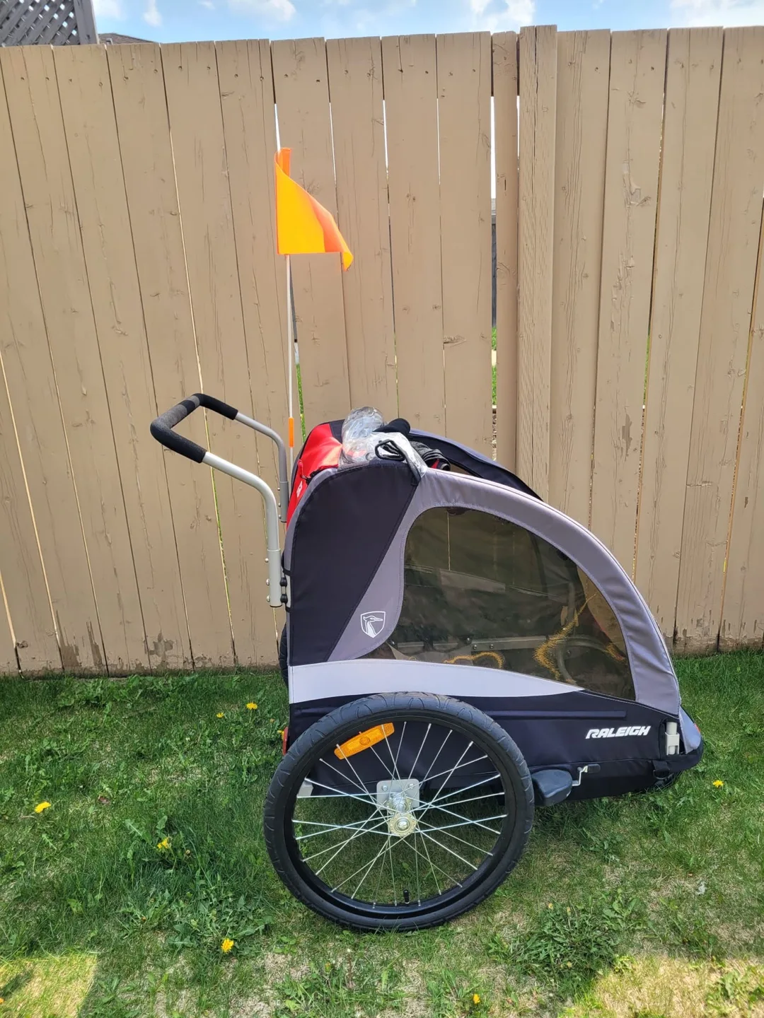 2 in 1 Raleigh Child Bike Trailer/stroller image indicator(4)