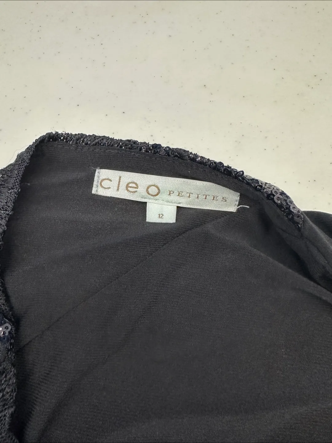 Black Dress with sequins image indicator(4)