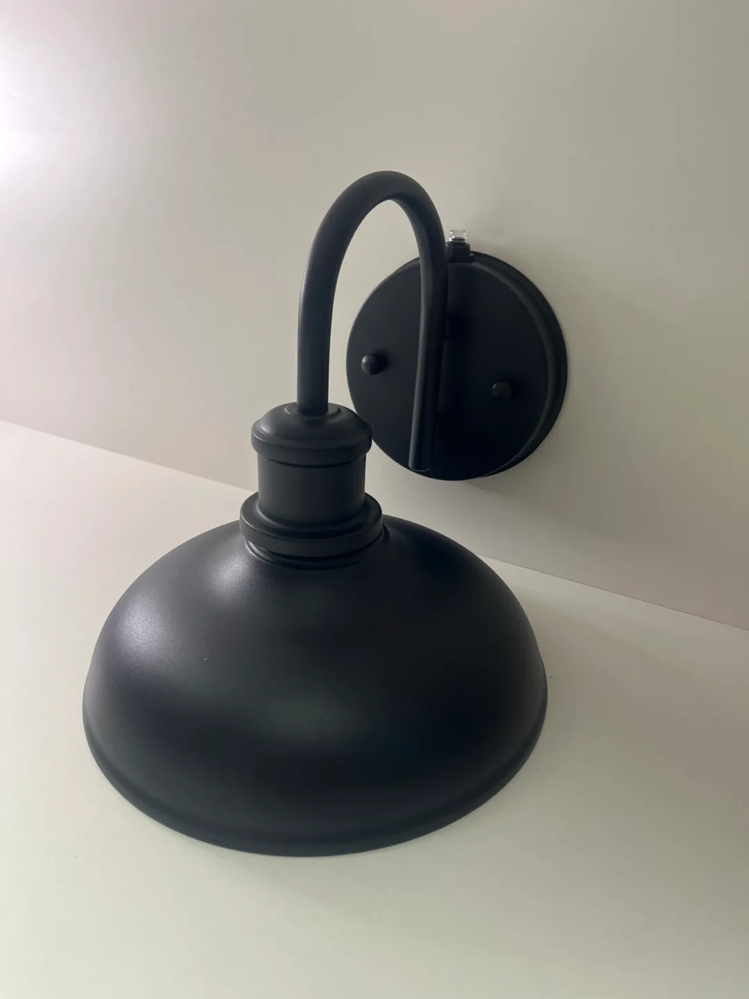 Black Outdoor Wall Light 2 pack thumbnail