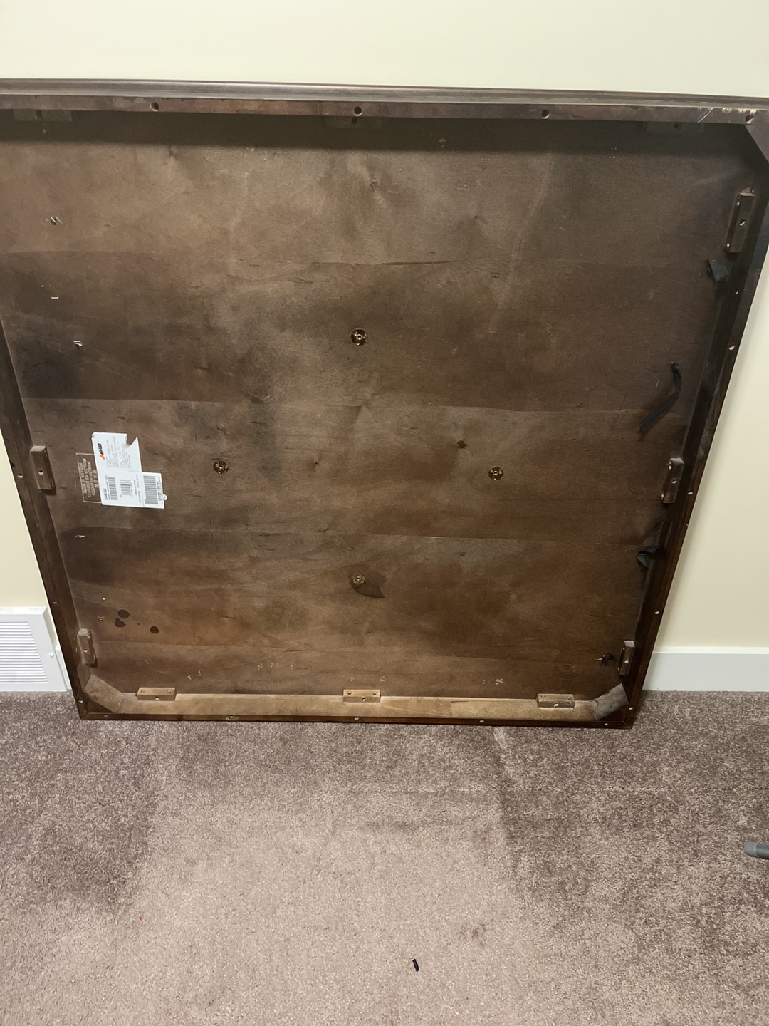 Wood Table with Cabinet - photo 2