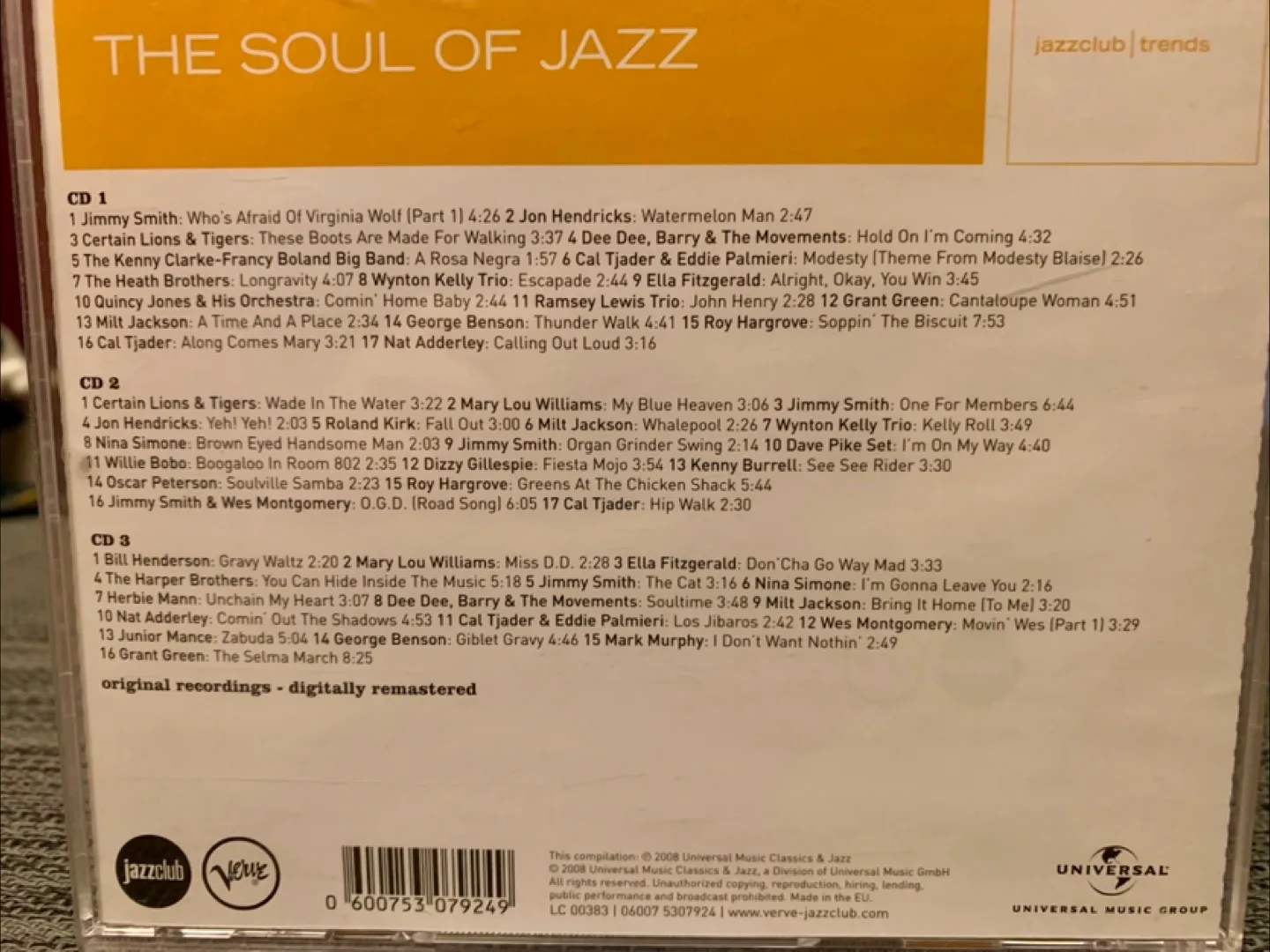 The Soul of Jazz 3-CD Set image indicator(2)