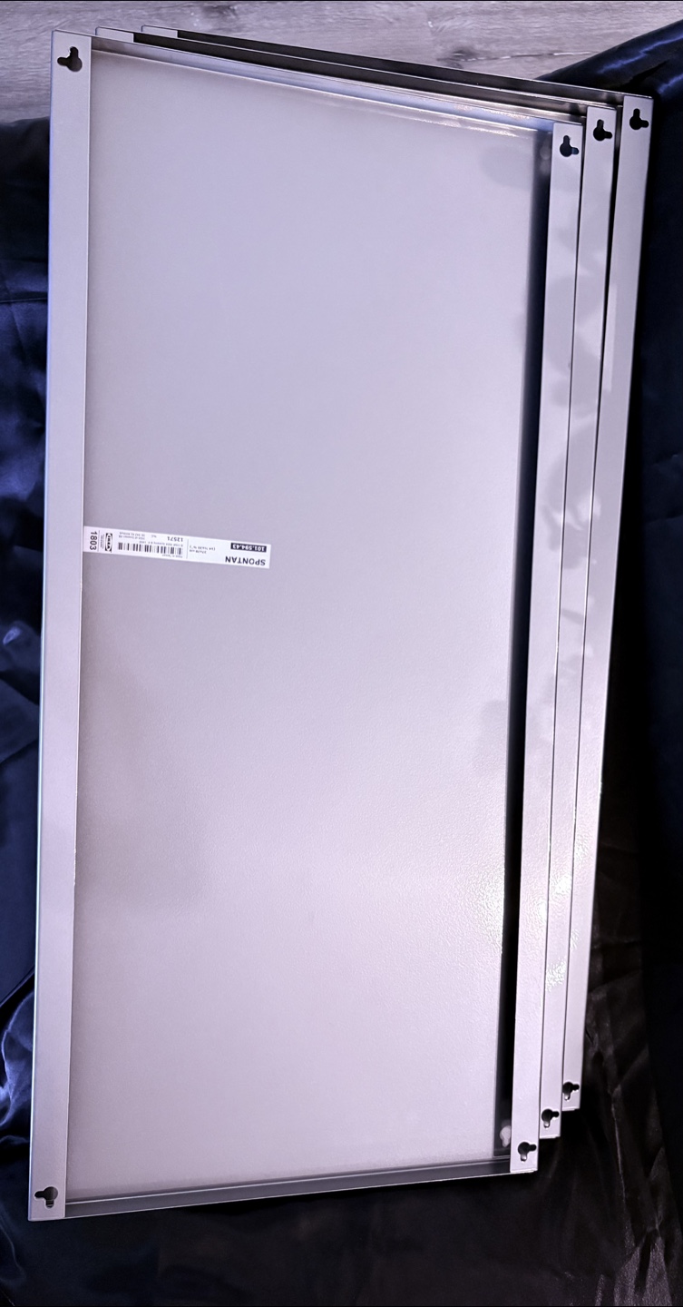 IKEA Spontan Metal Magnet Board Set of 3 - photo 4
