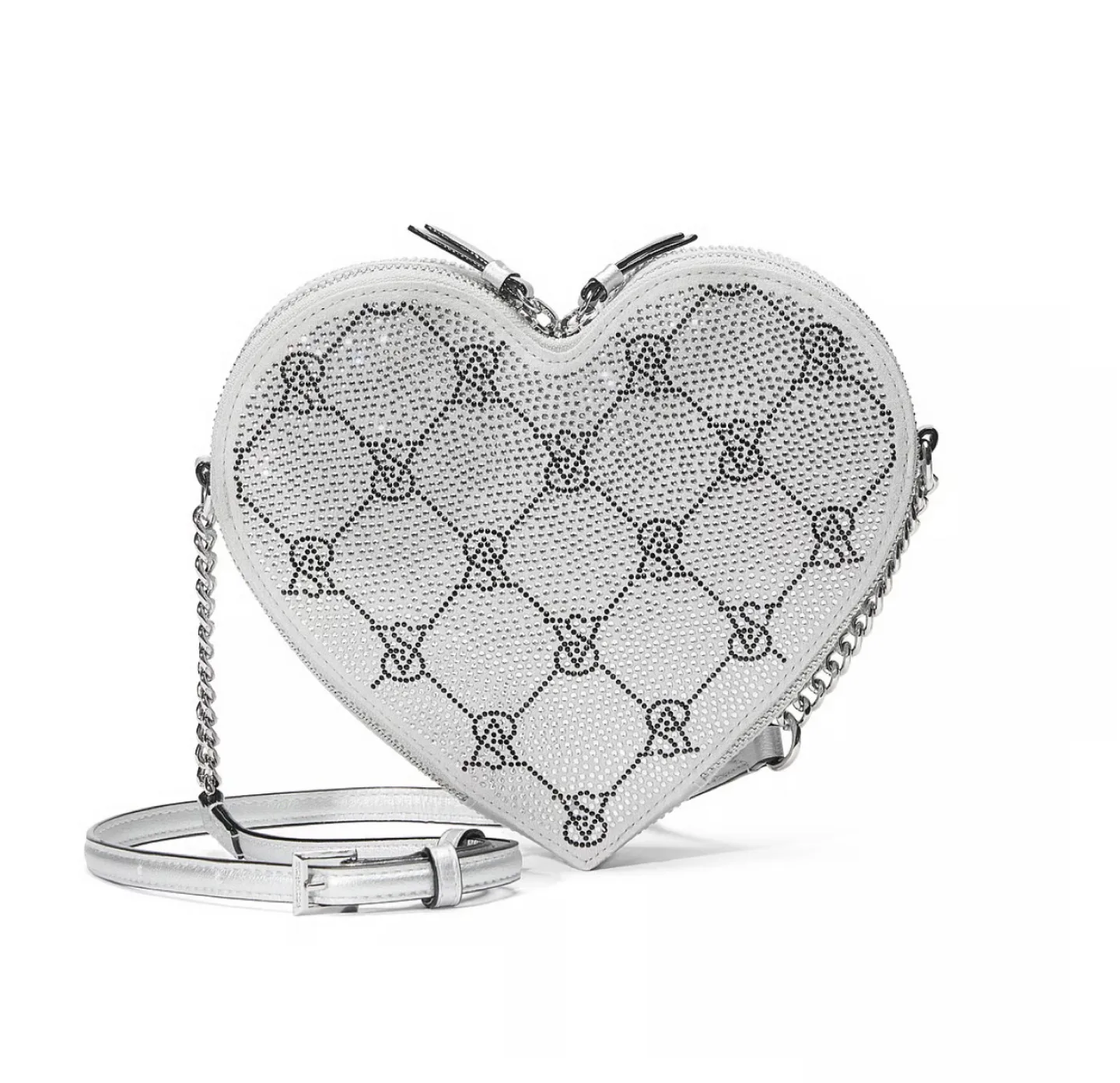 Victoria's Secret Heart-Shaped Crossbody Bag image indicator(4)