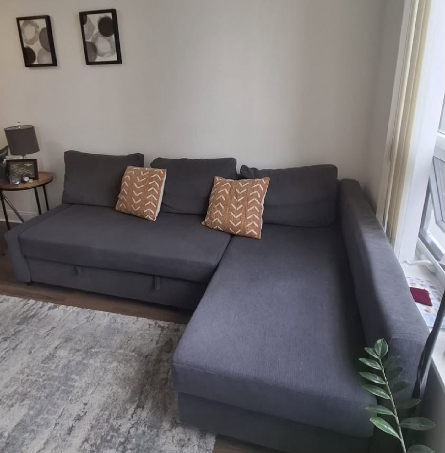 Sectional Sofa Bed with Storage
