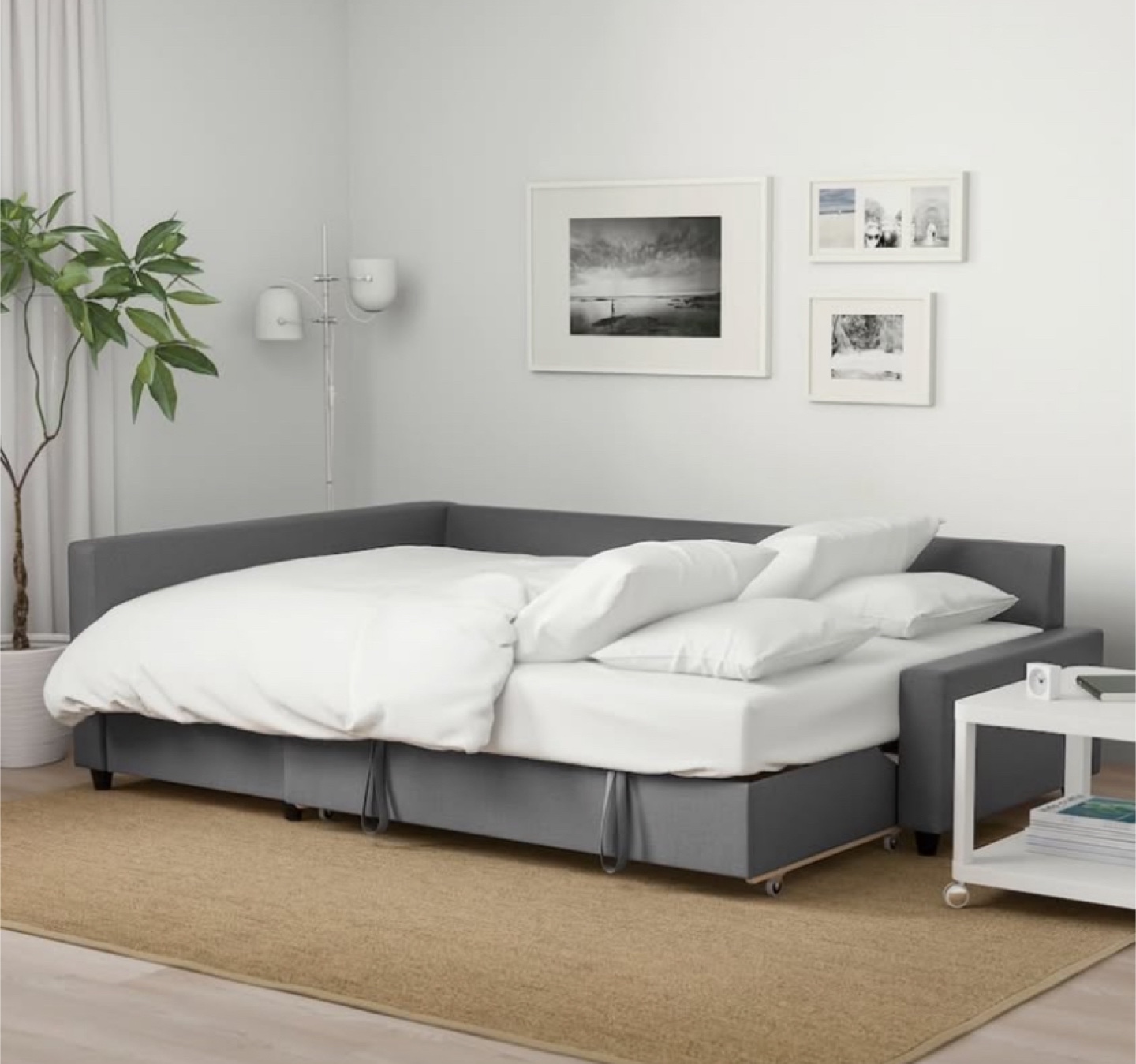 Sectional Sofa Bed with Storage - photo 5