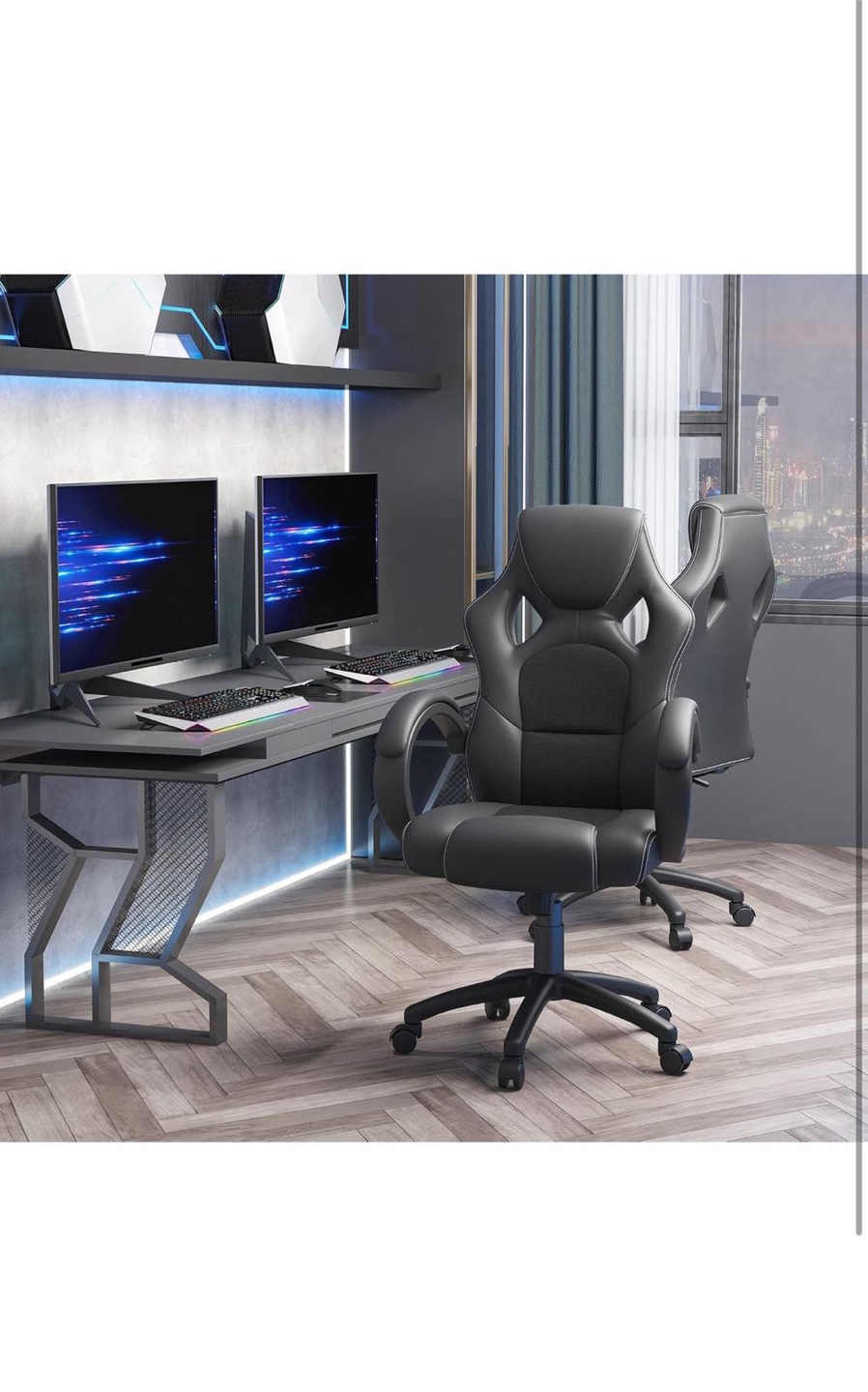 Black Ergonomic Gaming Chair