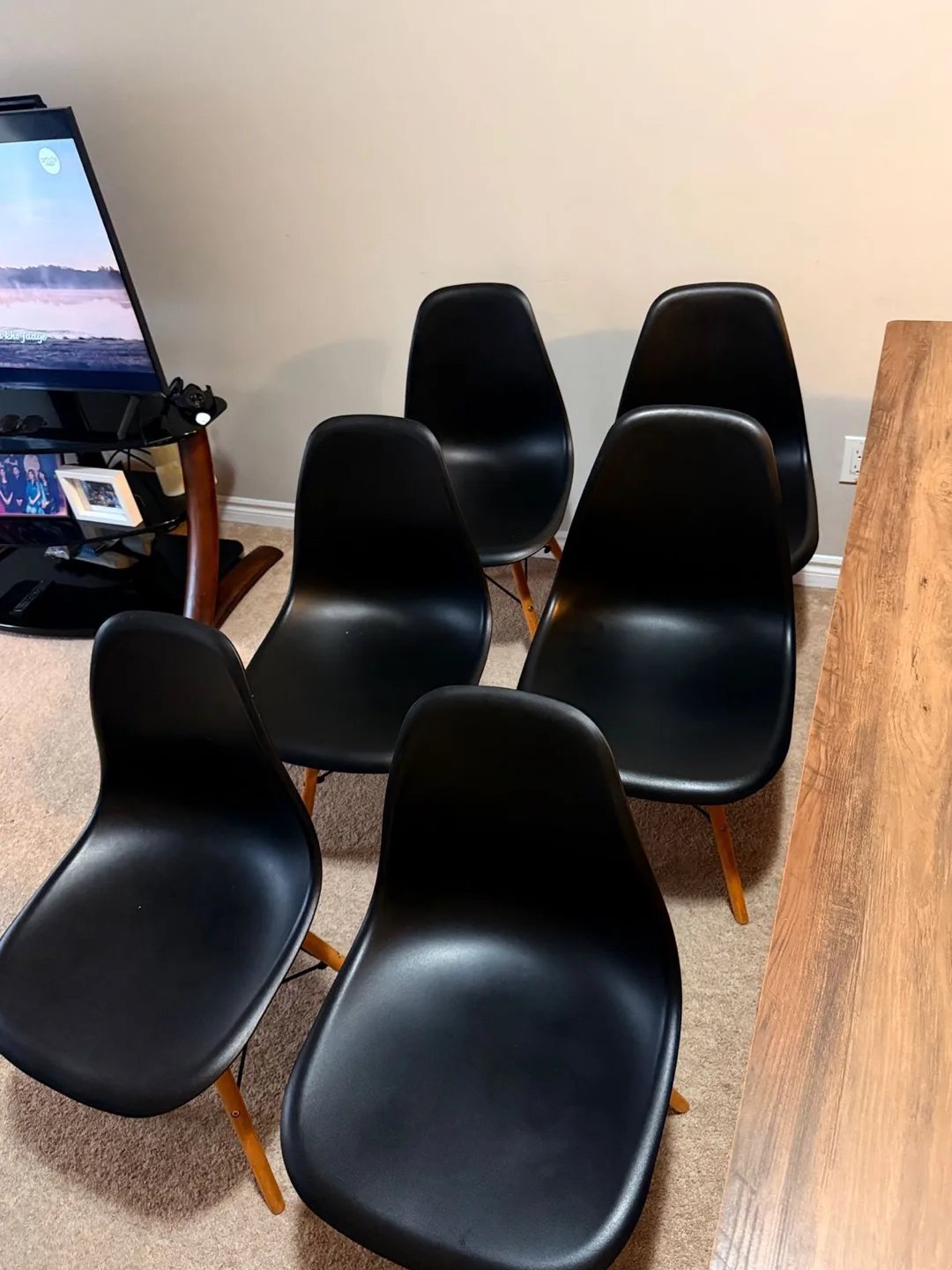 Dining Table with Chairs Set image indicator(6)