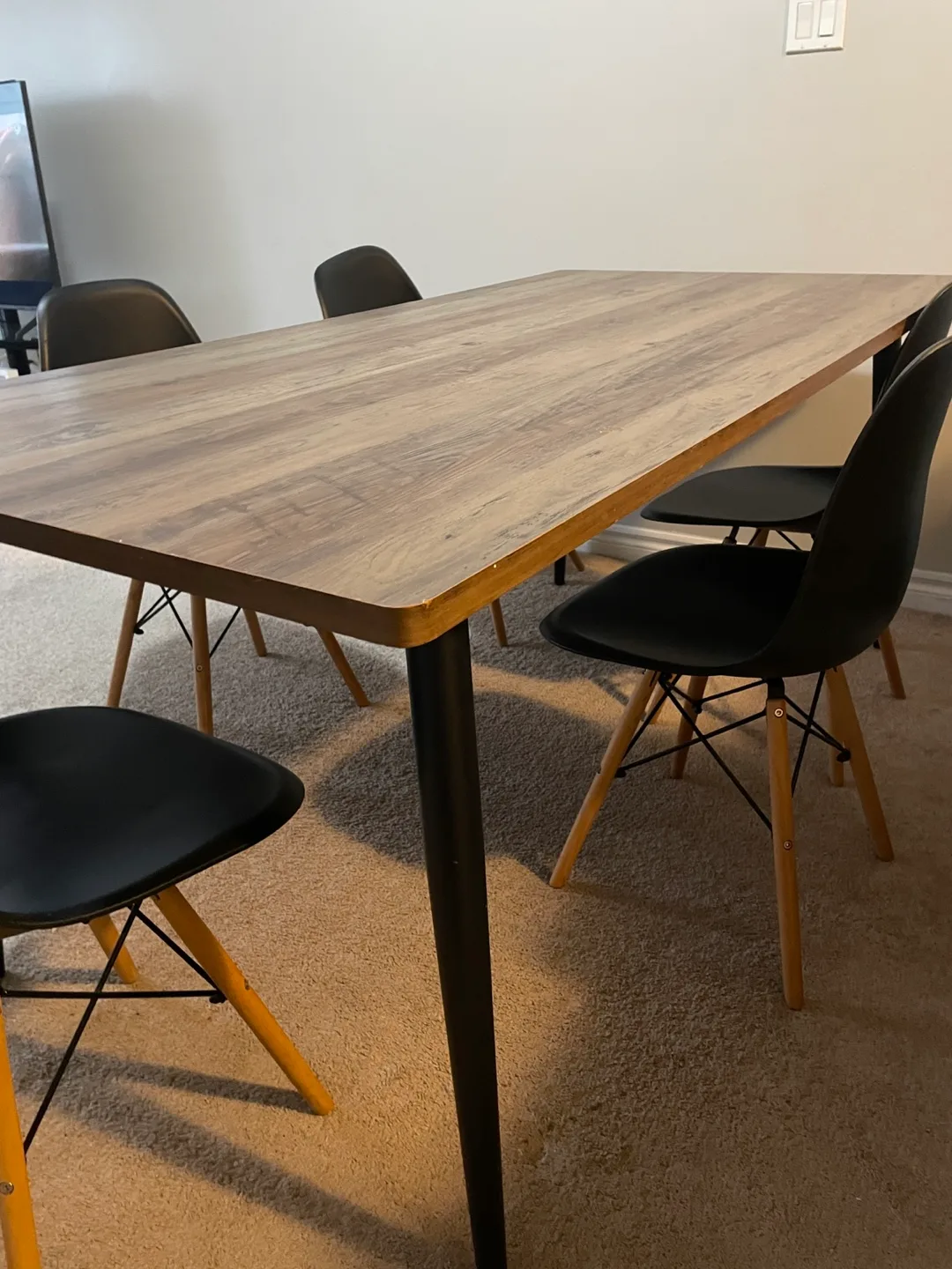 Dining Table with Chairs Set image indicator(10)