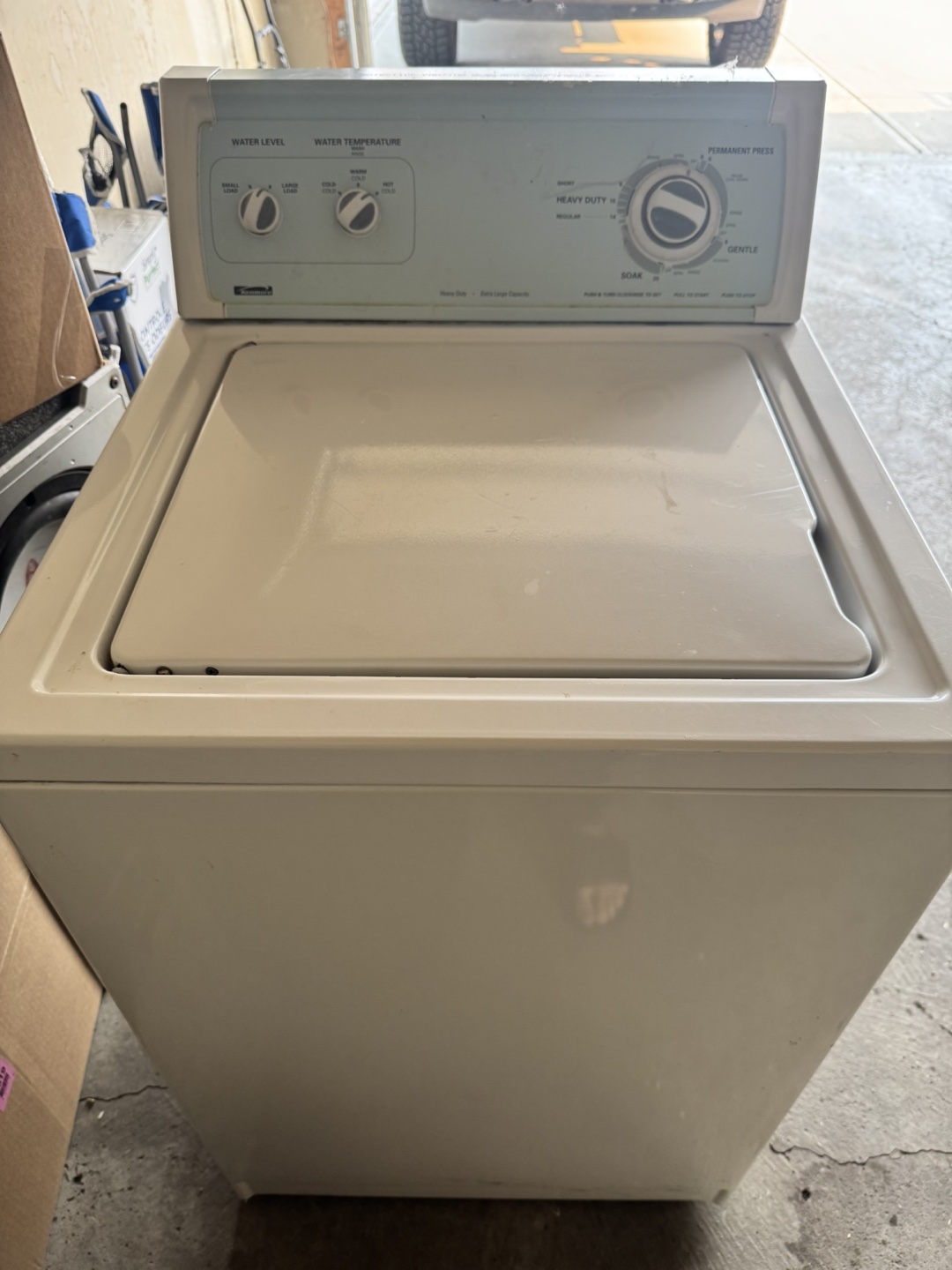 Kenmore Top Load Washing Machine
