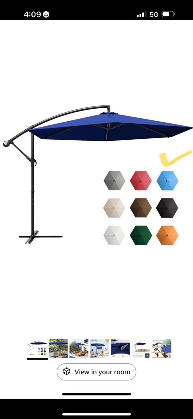 Greesum Outdoor Umbrella