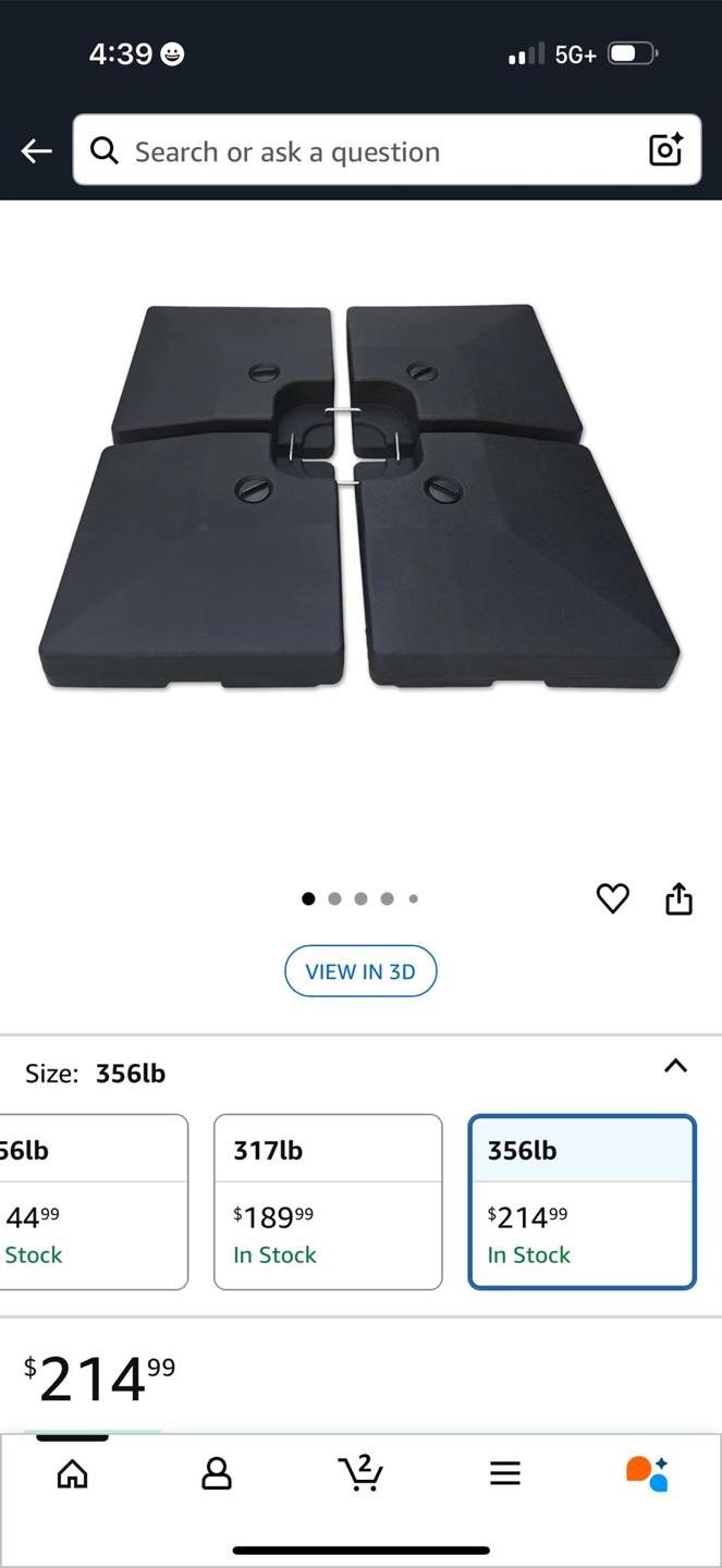 Umbrella Base Set - photo 4