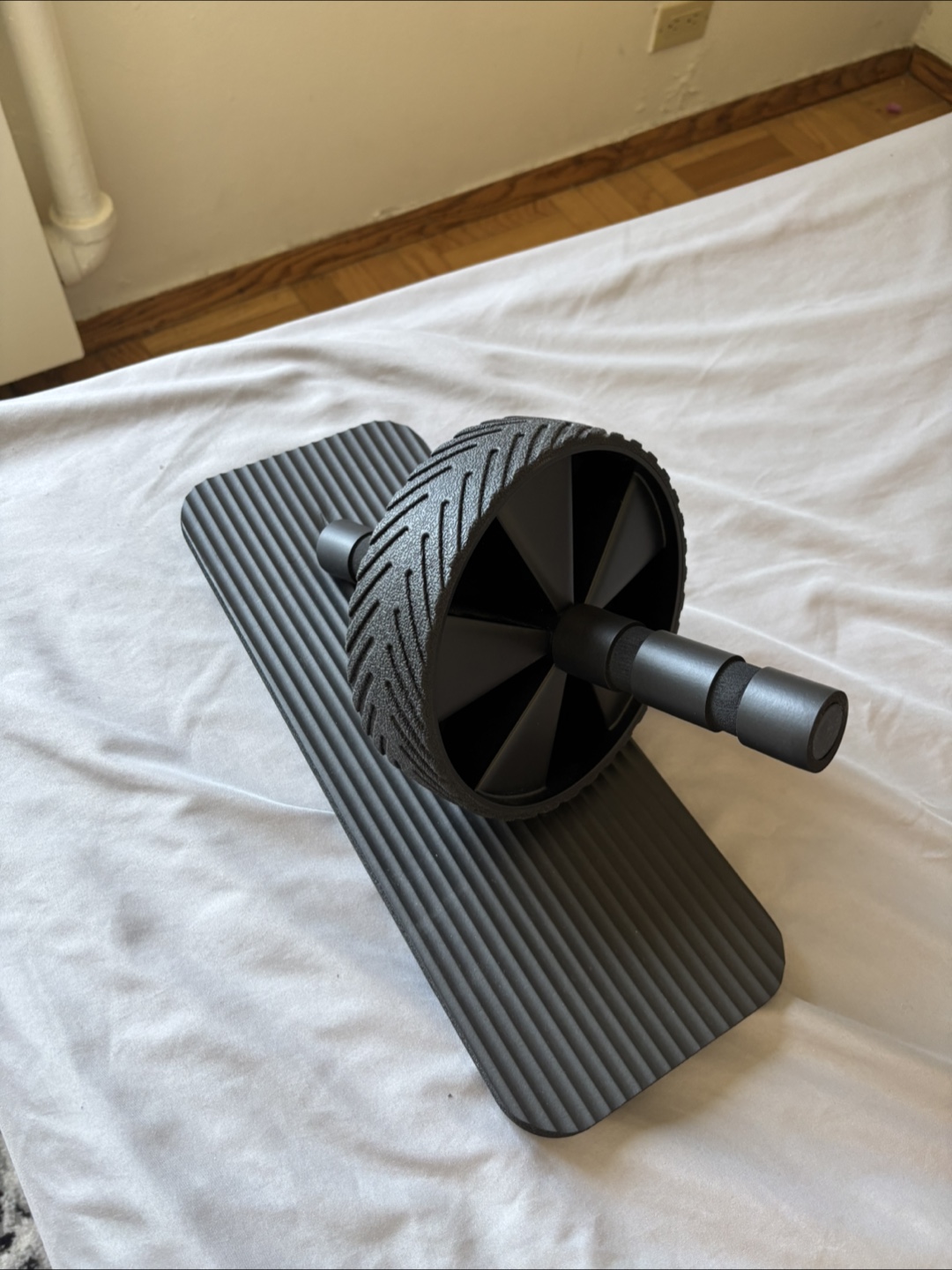Ab Wheel Exercise Roller w mat