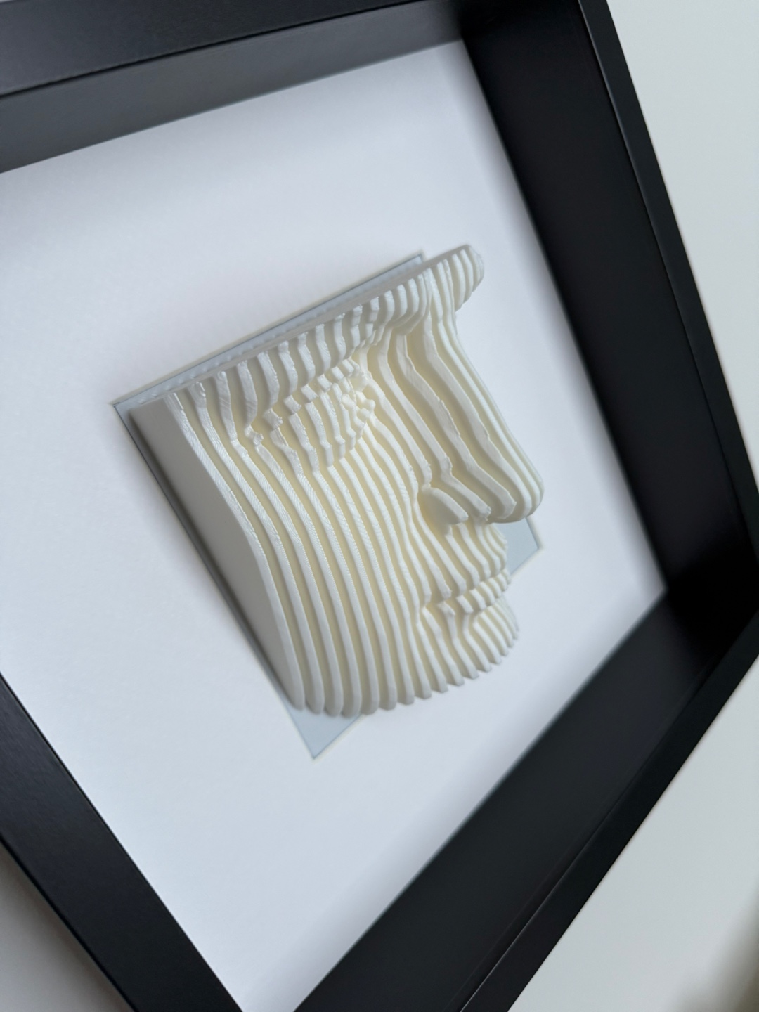 Framed 3D Face Art - photo 2