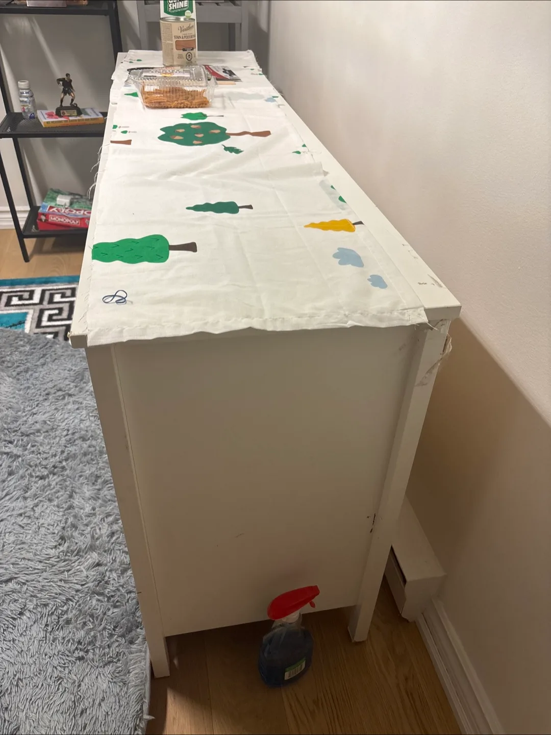 White Six-Drawer Dresser (negotiable) image indicator(2)