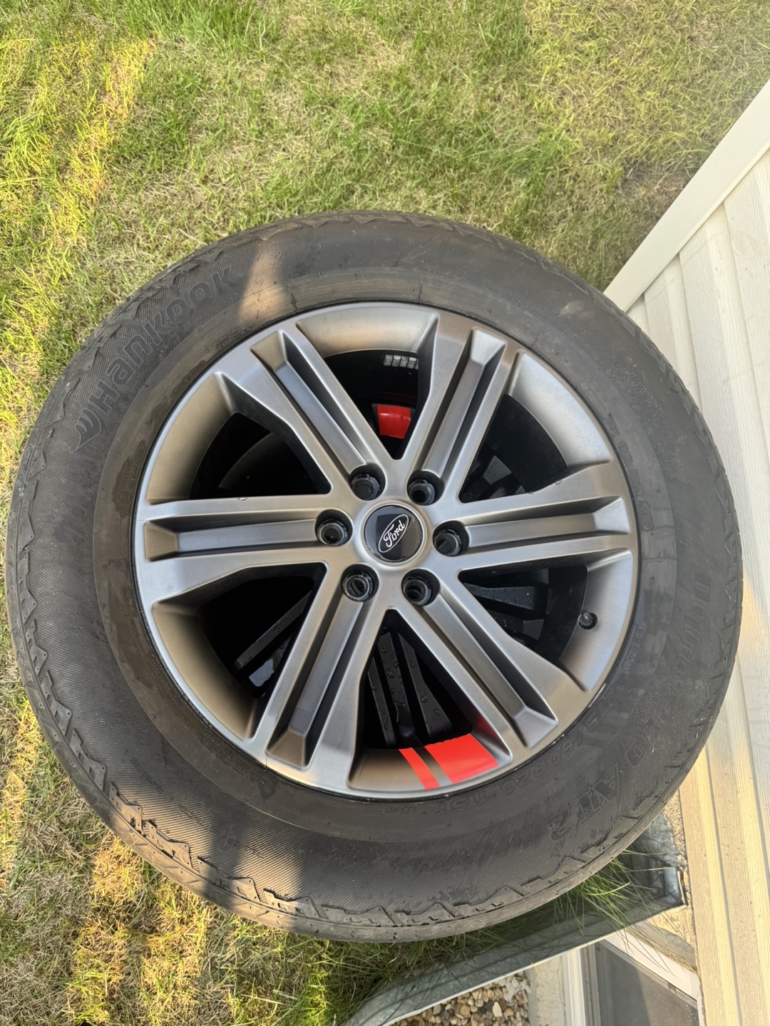 Set of Tires and Original ford Rims for Ford F150. 275/60R20