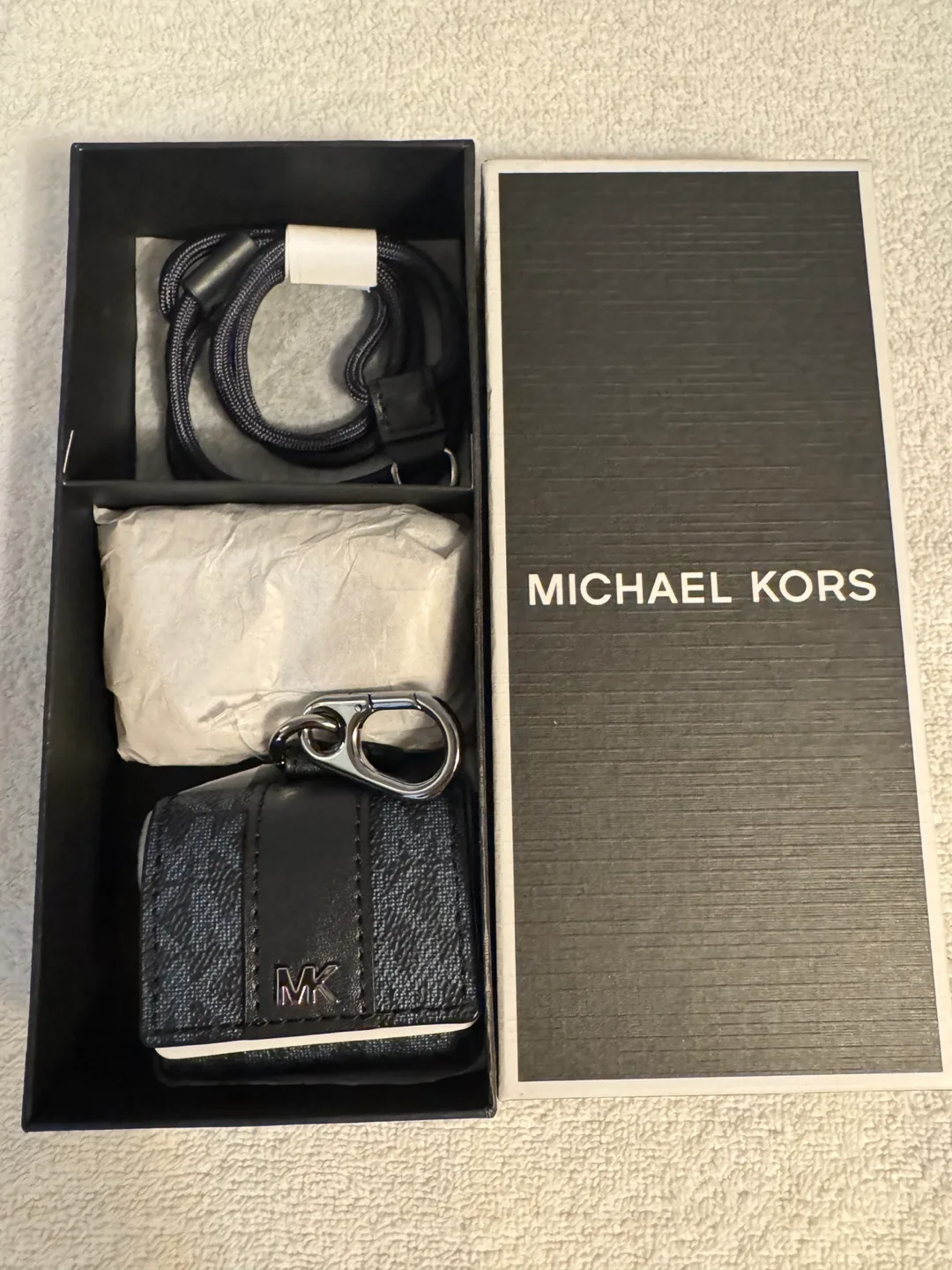 New Michael Kors Airpod Case - Blue thumbnail