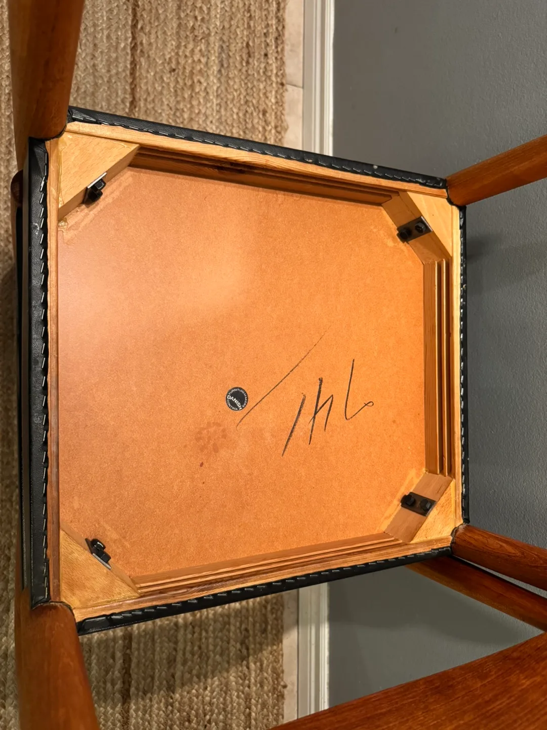 Set of 4 MCM Teak Dining Chairs image indicator(9)