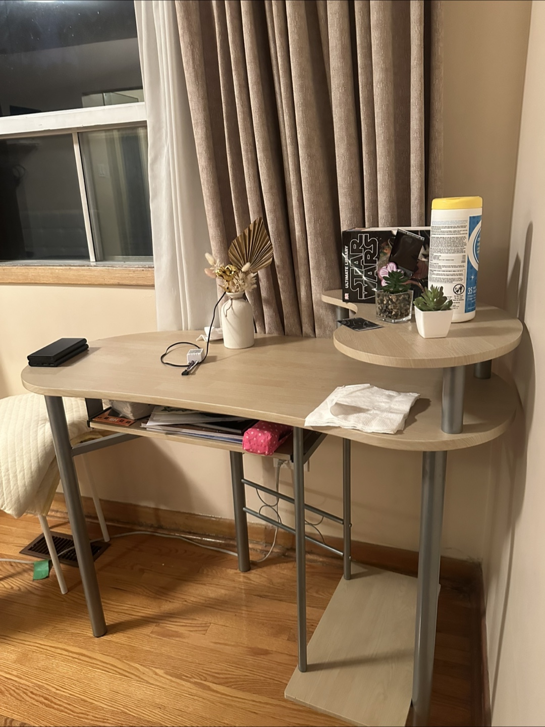 Computer Desk With Shelves