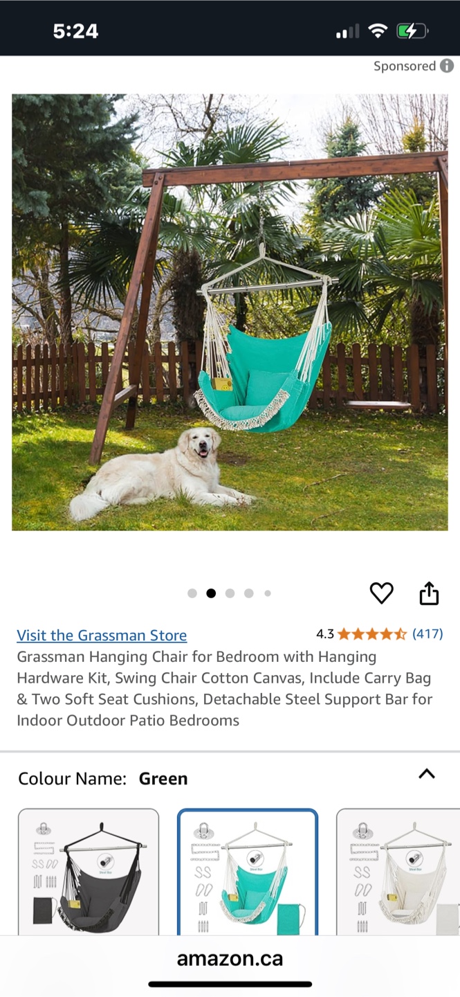 NEW Hanging Chair - photo 5