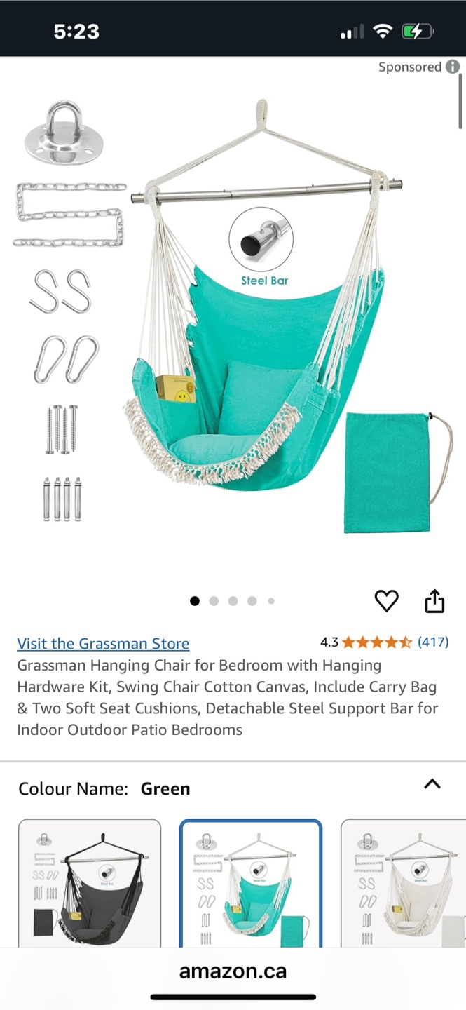 NEW Hanging Chair - photo 2