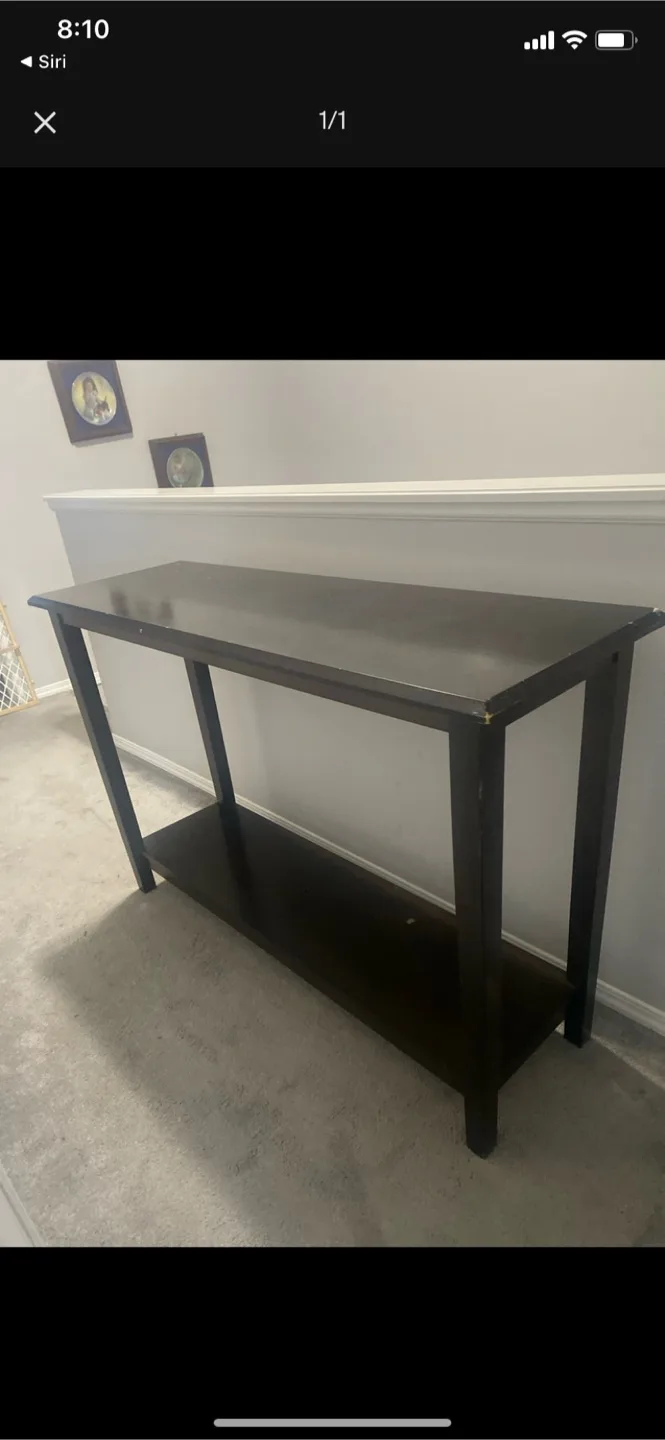 Wooden Console Table thumbnail