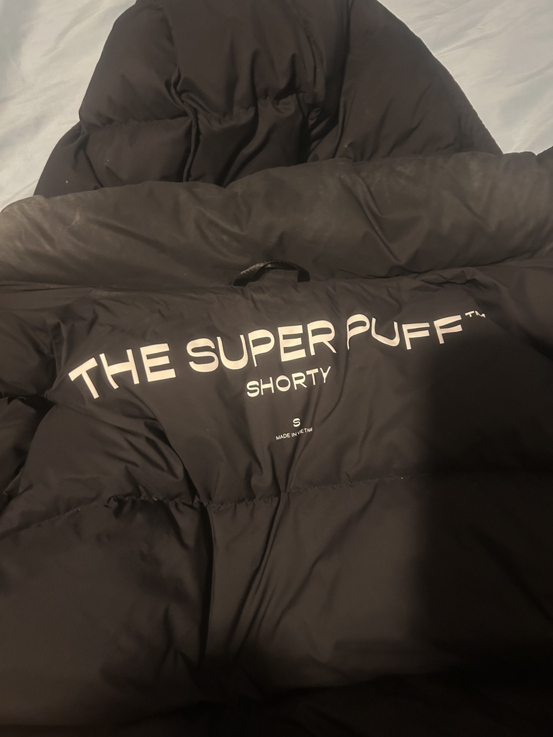 The Super Puff Shorty - Black Puffer Jacket