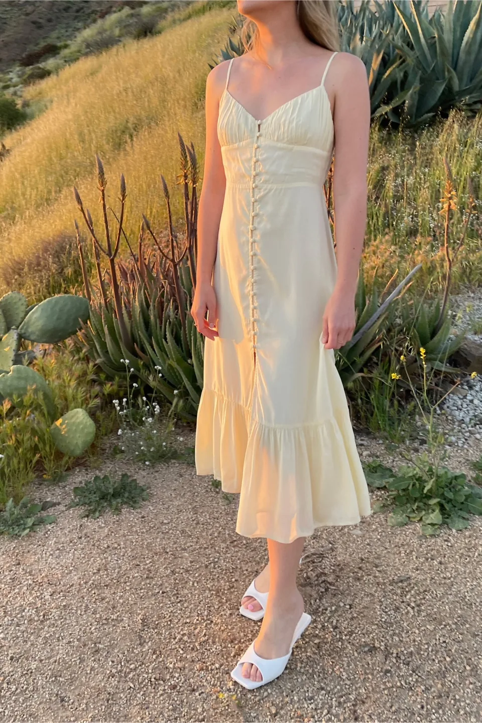 Oat + Fort Button Up Midi Dress image indicator(3)