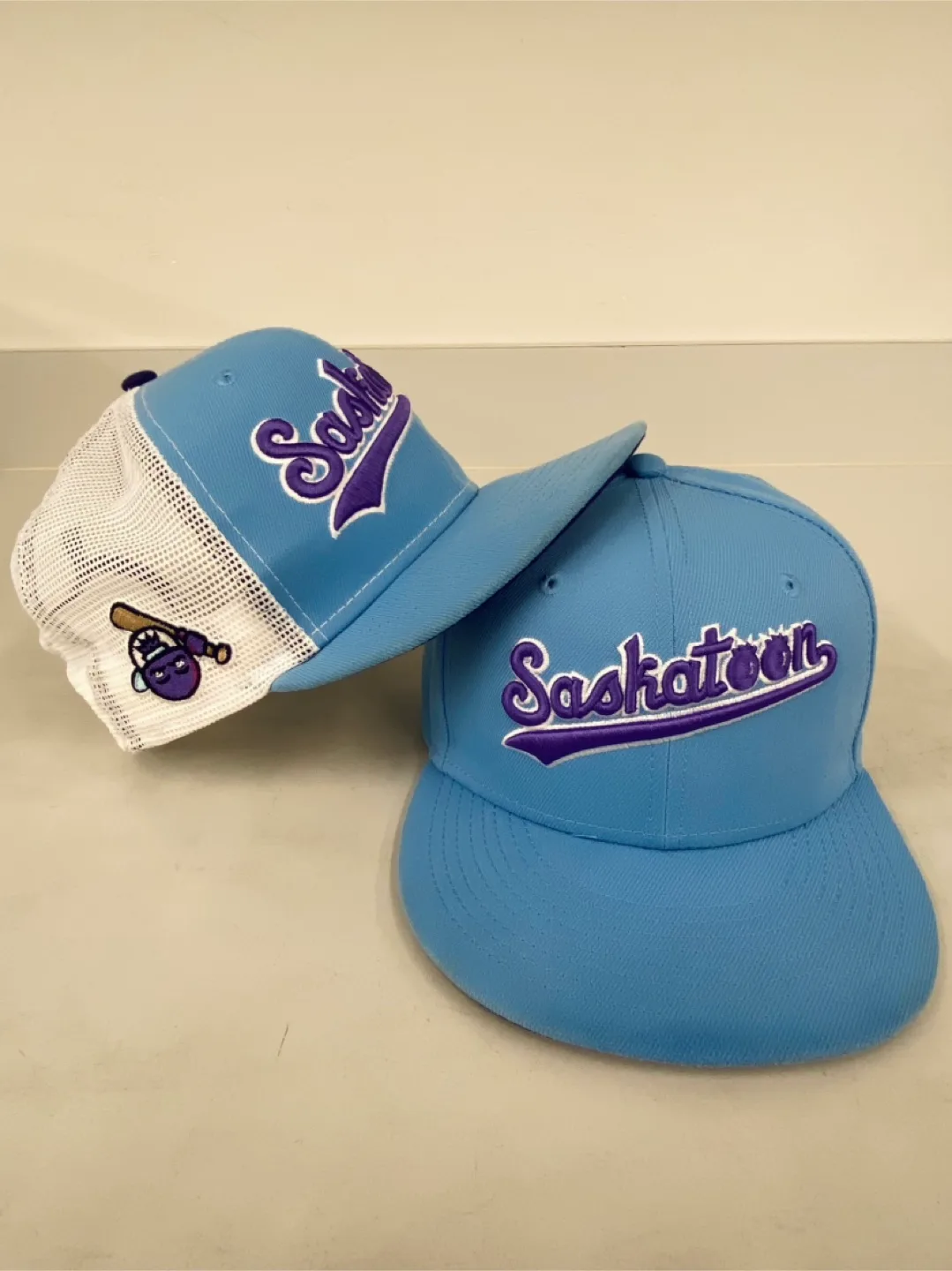Saskatoon Berries Snapback Hats thumbnail