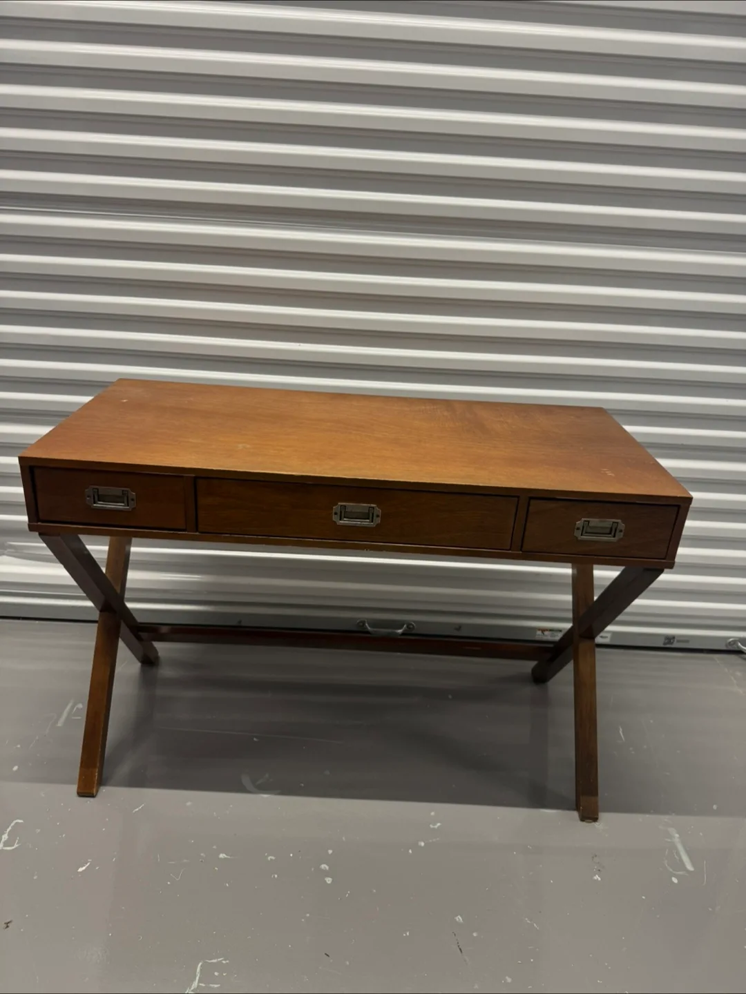 Free delivery Wooden Desk with Drawers thumbnail