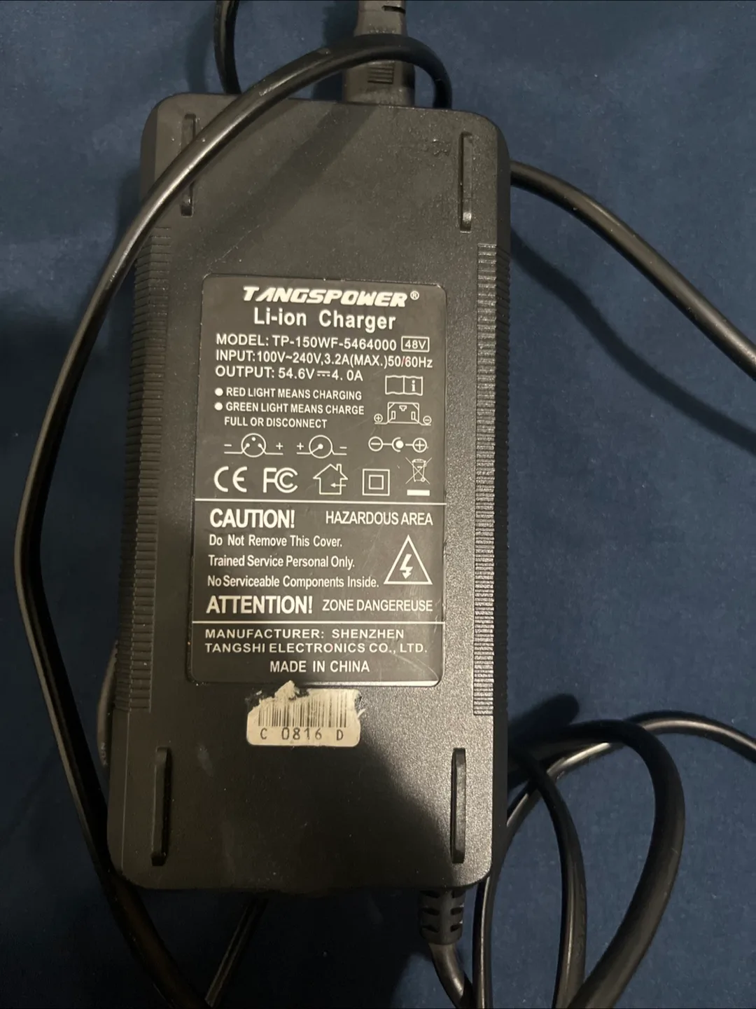 TANGSPOWER Li-ion Charger image indicator(3)
