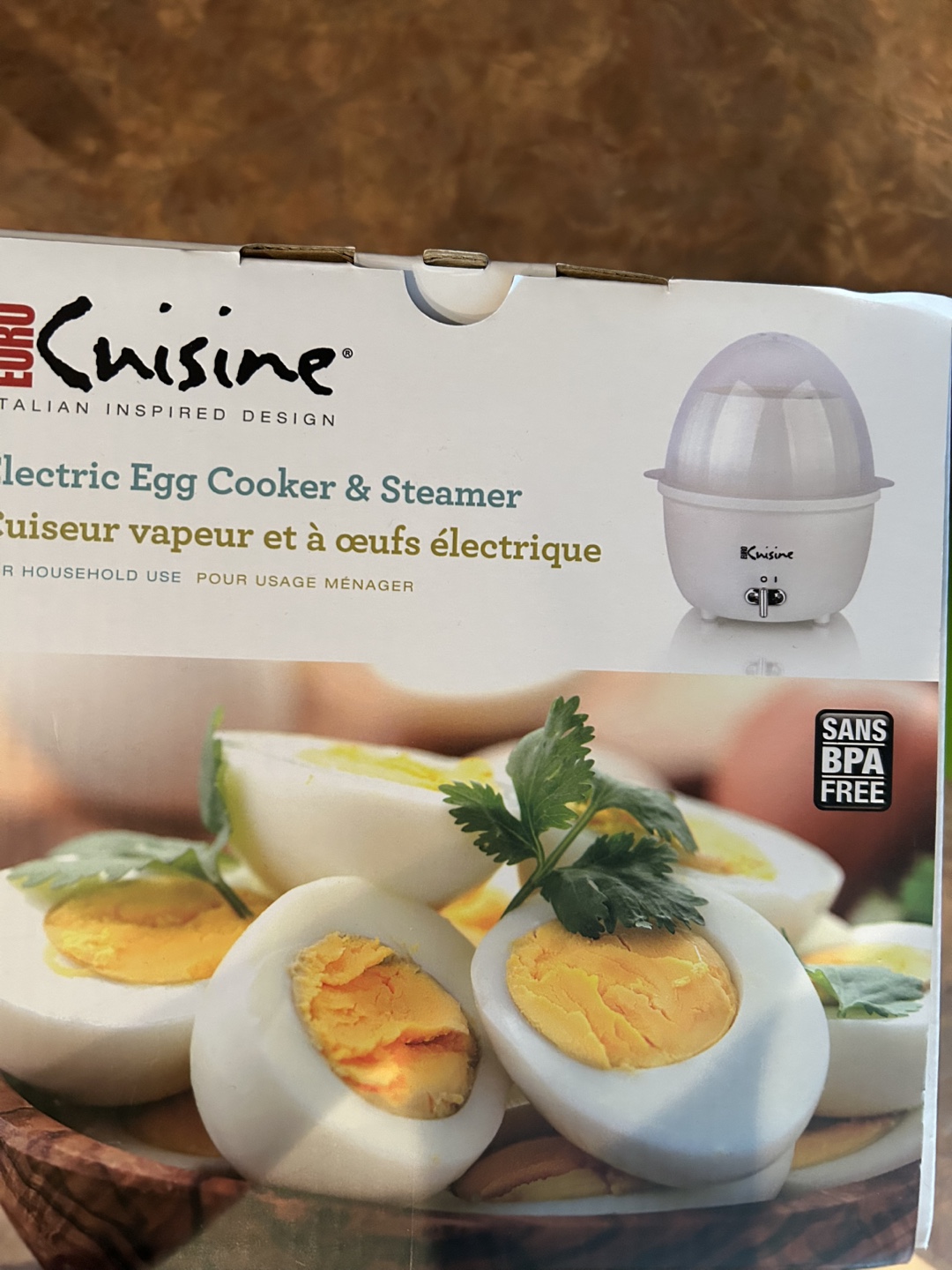 Euro Cuisine Electric Egg Cooker & Steamer