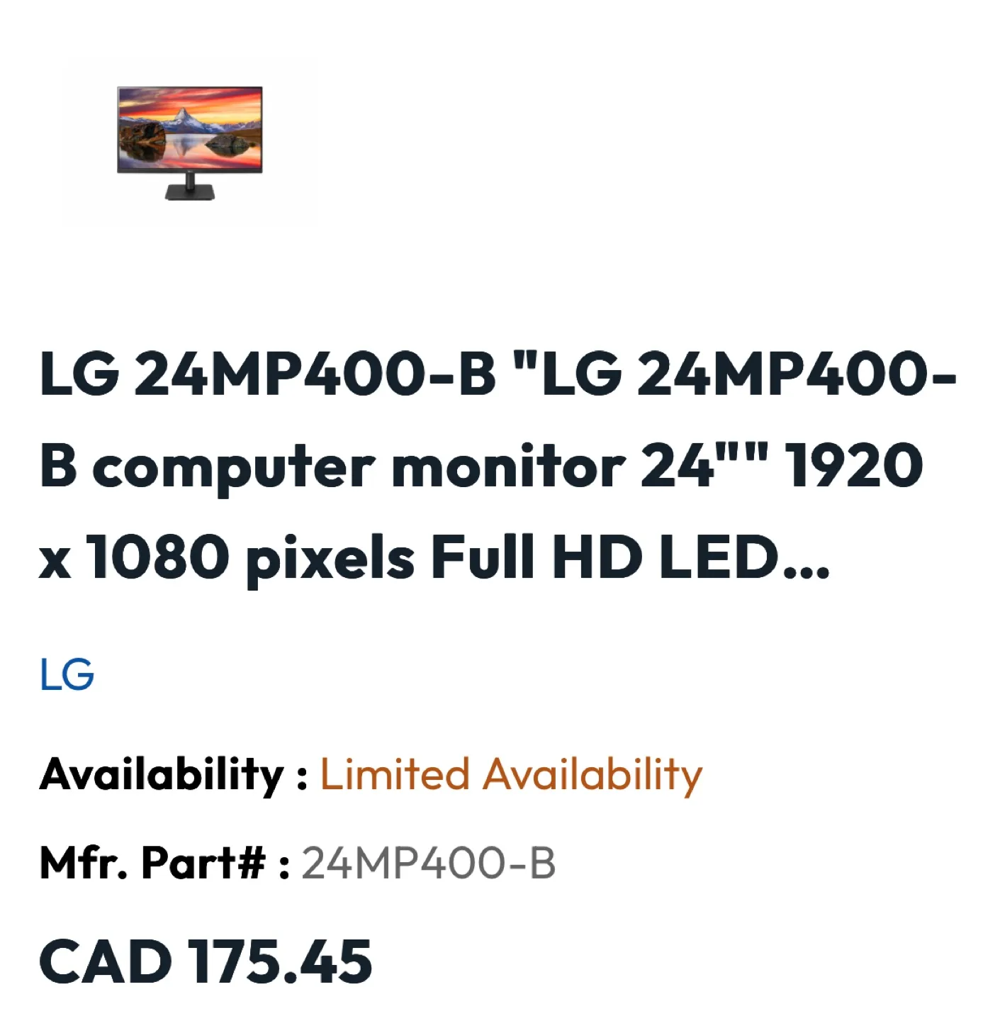 ‼️MOVING SALE‼️ LG Computer Monitor image indicator(6)