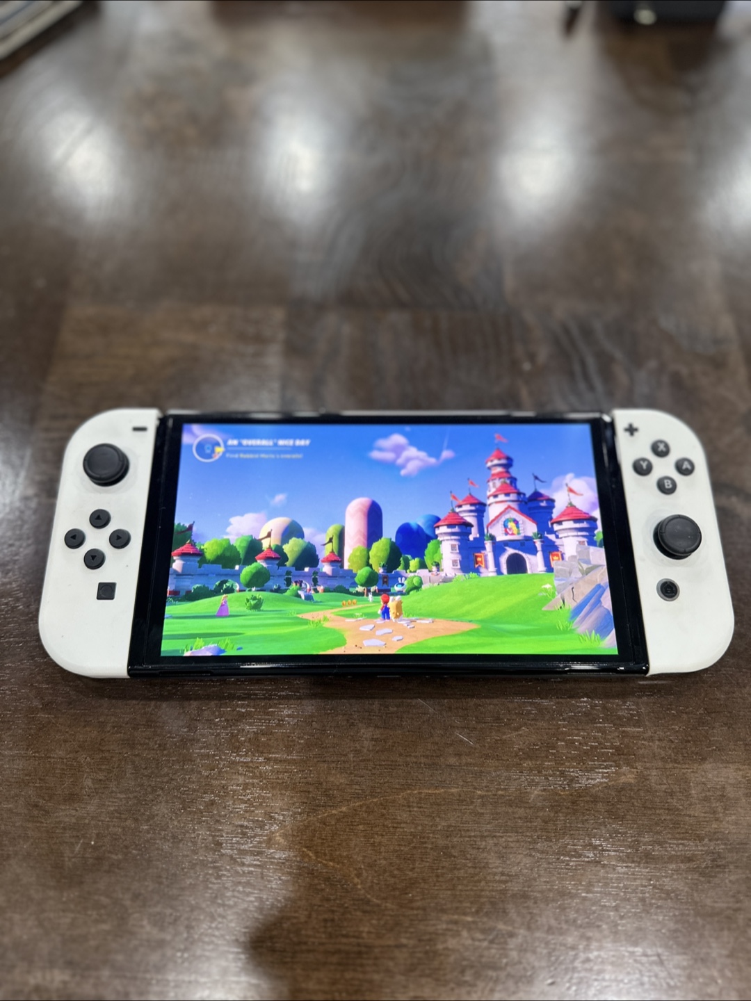 Nintendo Switch OLED with Mario + Rabbids Sparks of Hope - photo 3
