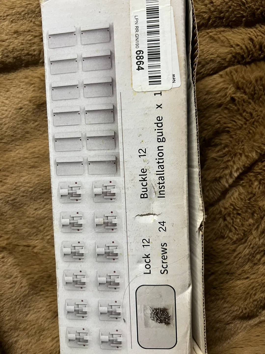 Cabinet Latch Locks 12 Pack image indicator(2)